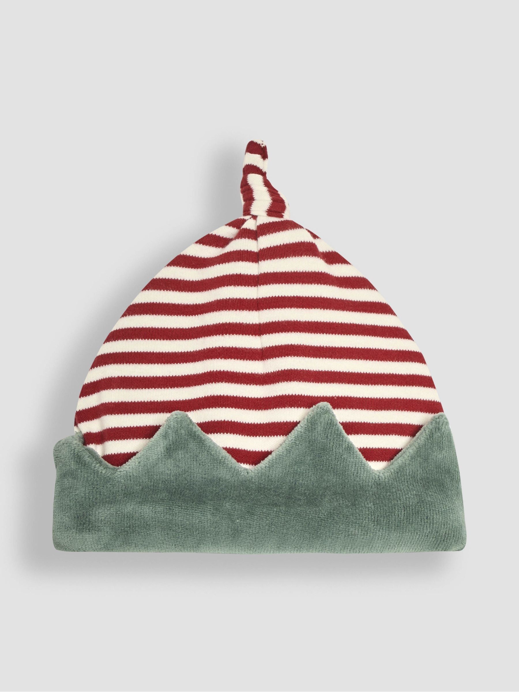 Red 2-Piece Baby Elf Outfit Set - Image 4 of 5