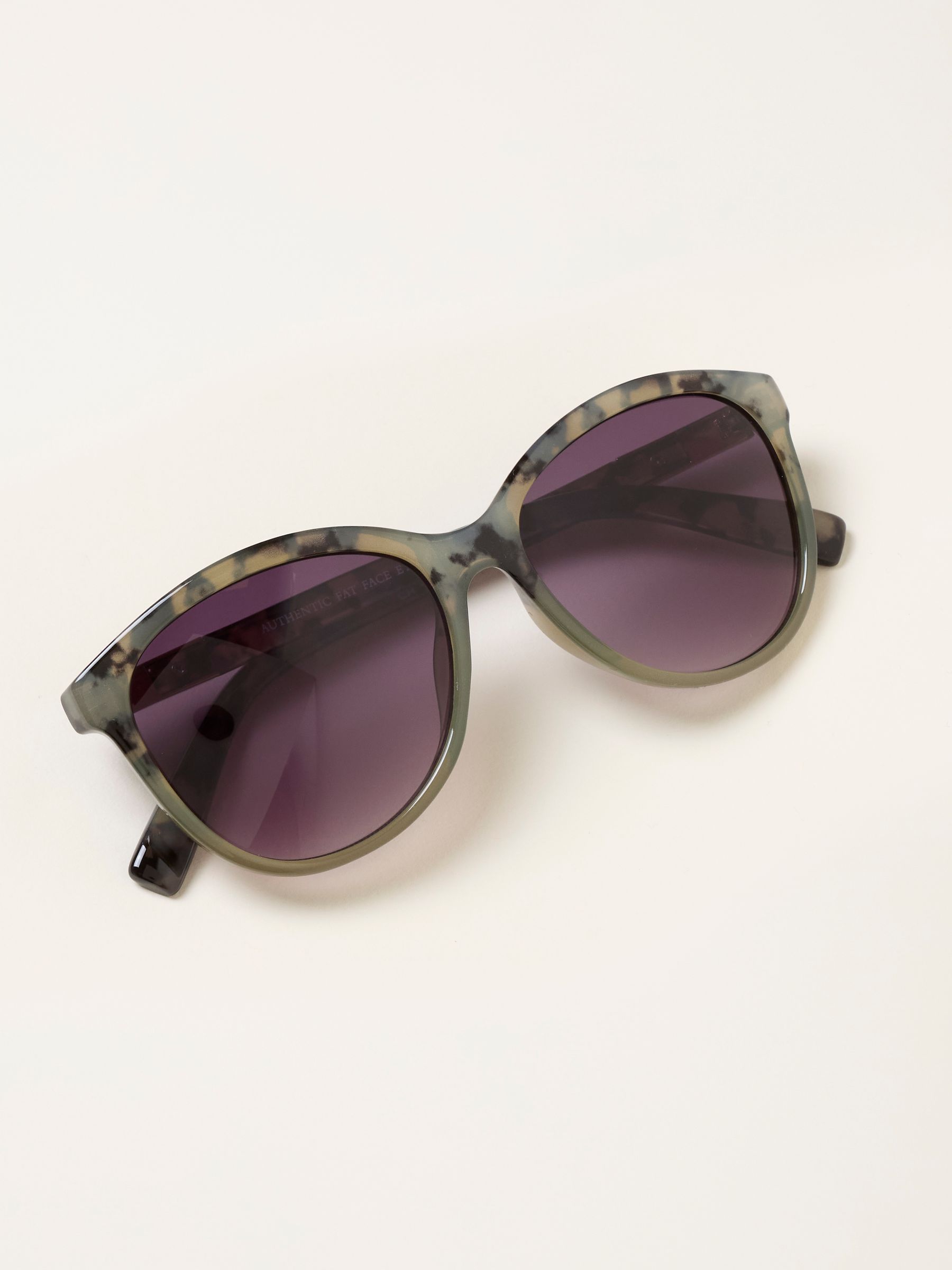 Claire Green Tortishell Sunglasses - Image 1 of 2