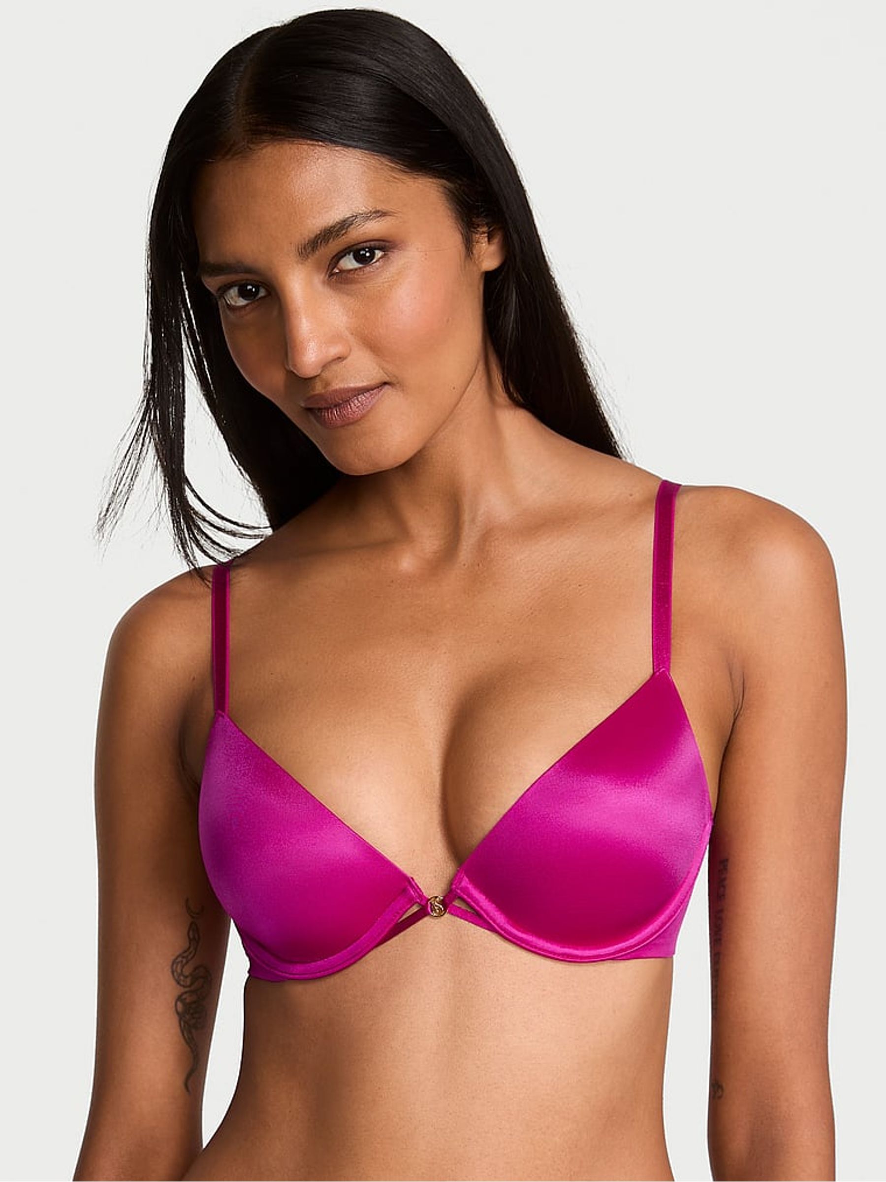 Berrylicious Purple Lightly Lined Demi Bra - Image 1 of 3
