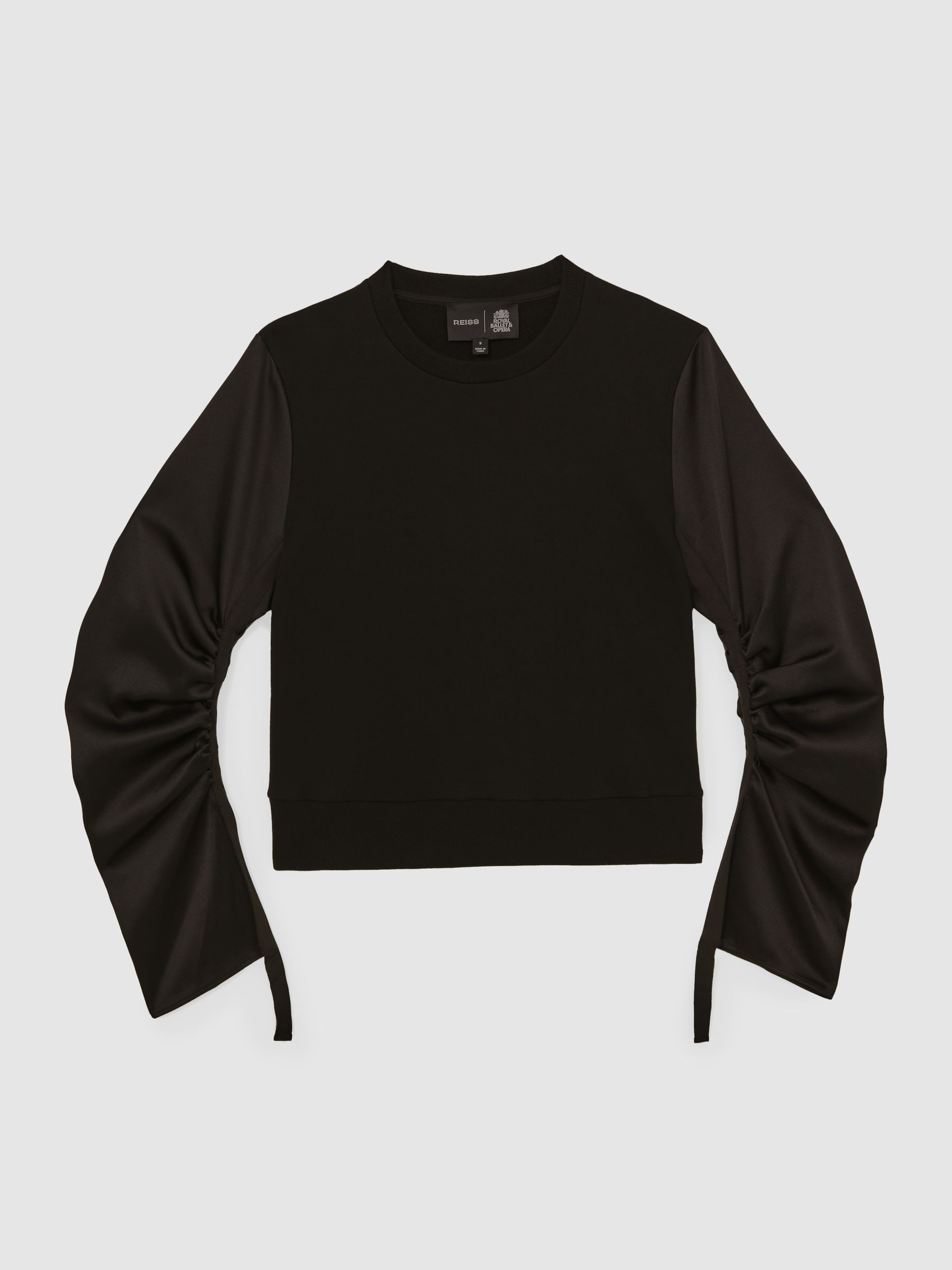 Reiss | Royal Ballet Panel Sweatshirt in Black - image 1