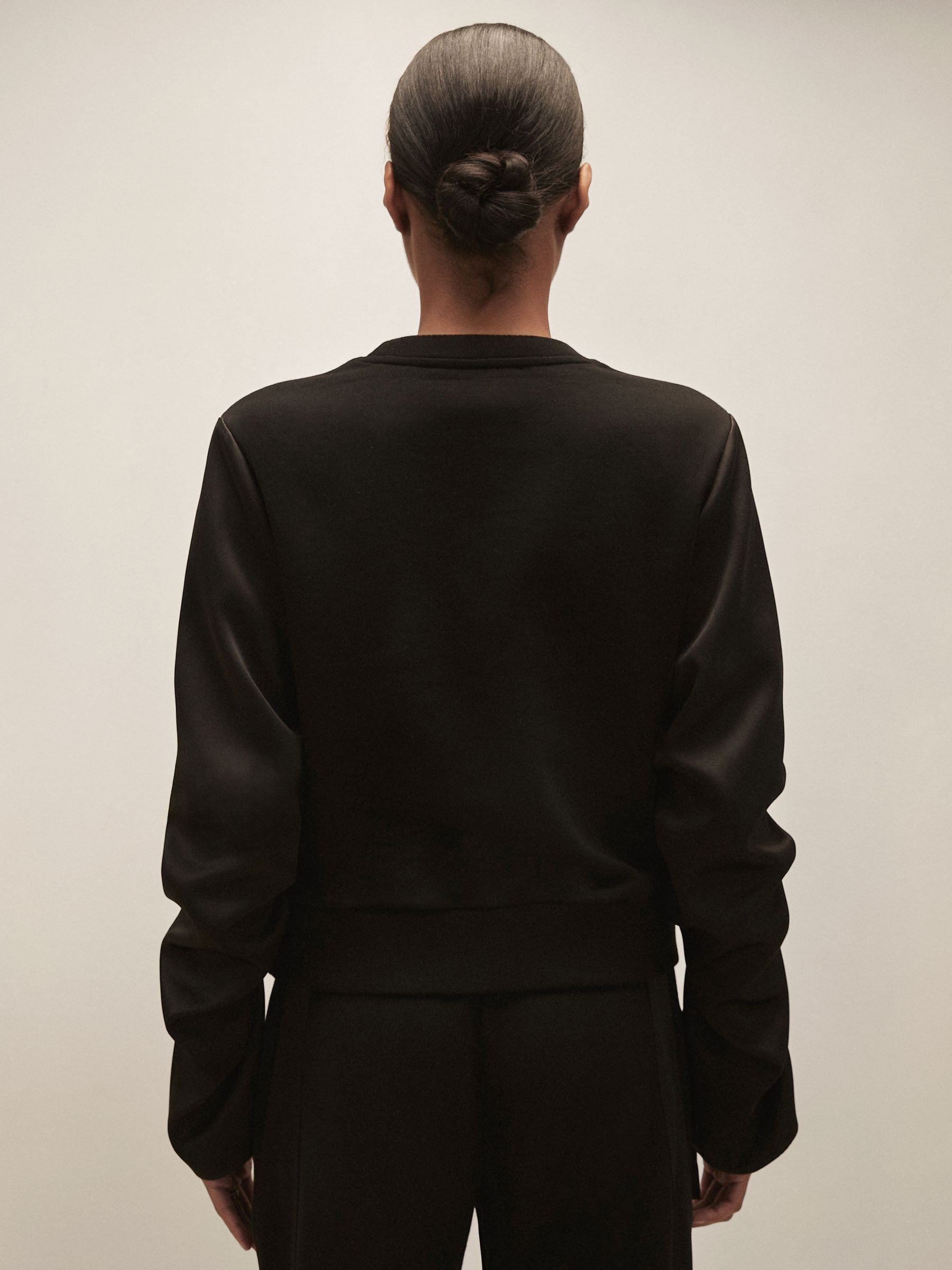Reiss | Royal Ballet Panel Sweatshirt in Black - image 5