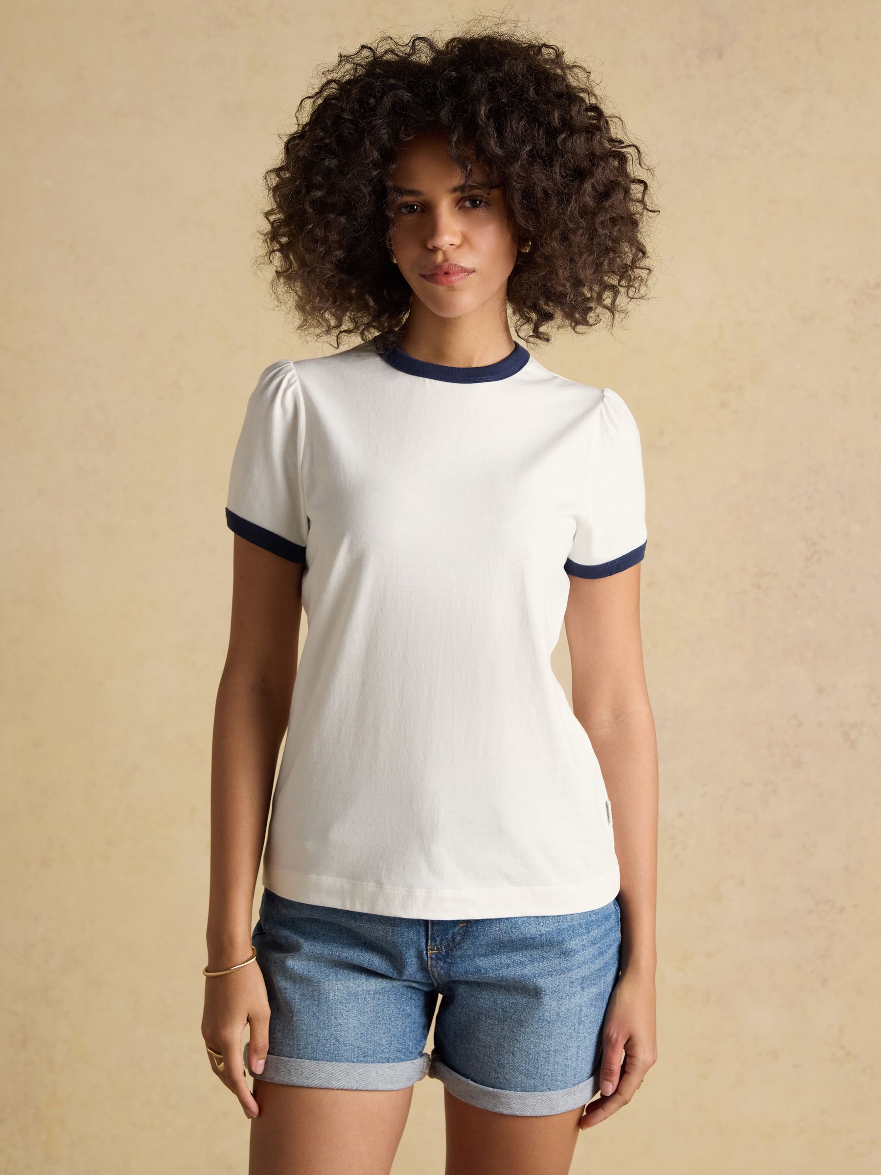 Erin Green/Pink/Cream Short Sleeve Tops 3 Pack - Image 2 of 10