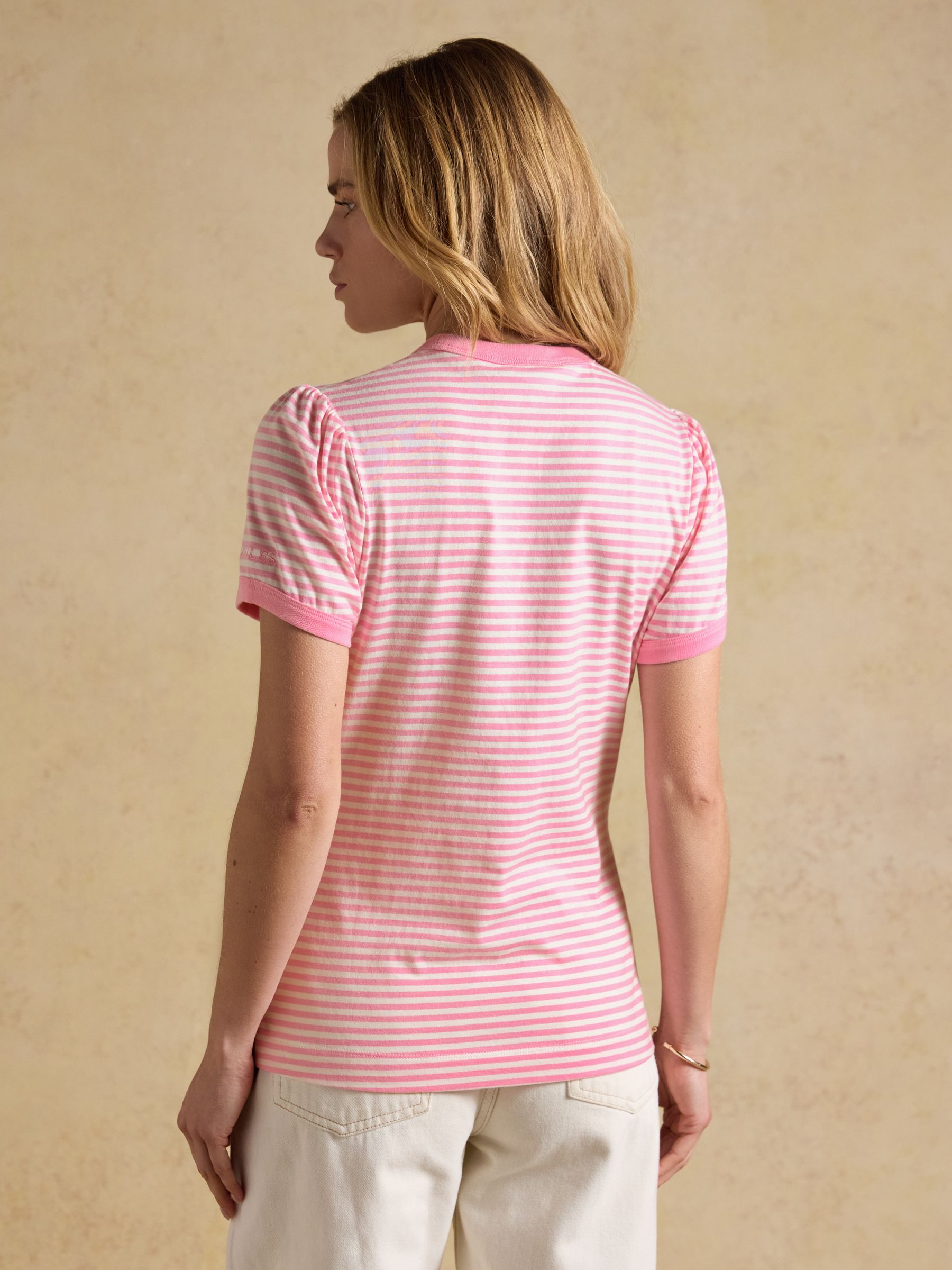 Erin Green/Pink/Cream Short Sleeve Tops 3 Pack - Image 6 of 10
