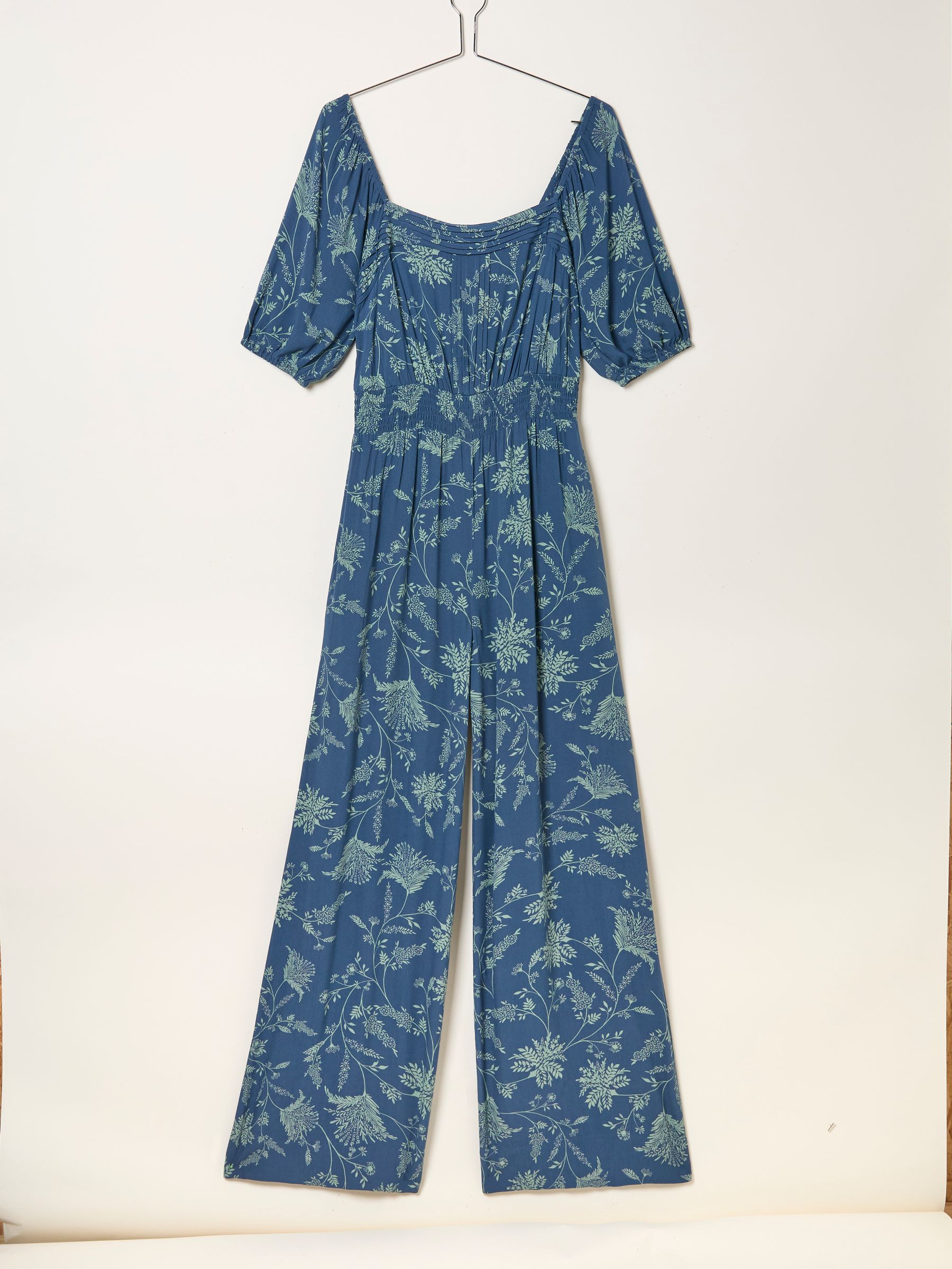 Helena Navy Summer Meadow Regular Jumpsuit - Image 6 of 6