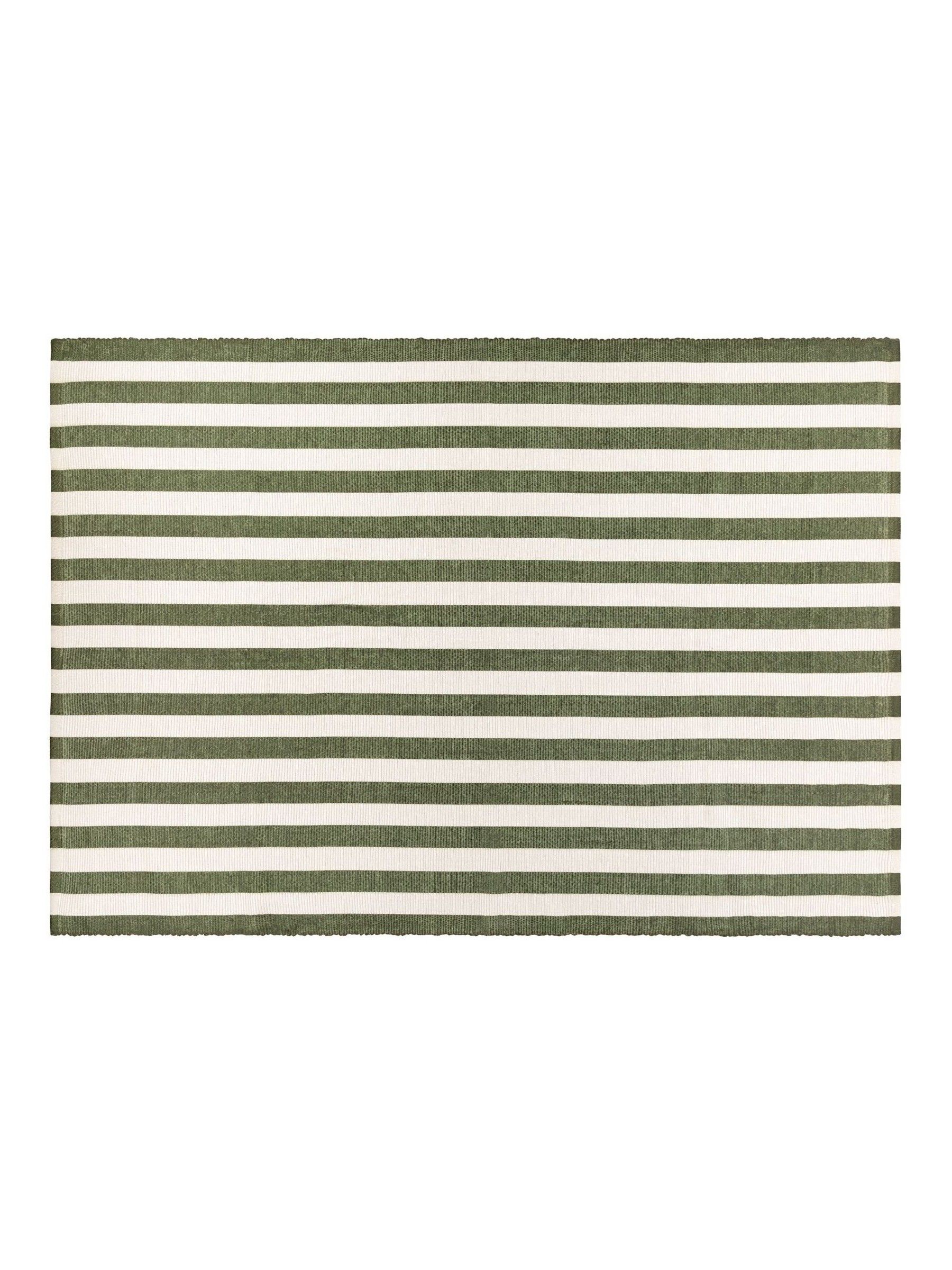 Yard Evergreen Hayle Stripe Outdoor Rug - Image 5 of 6