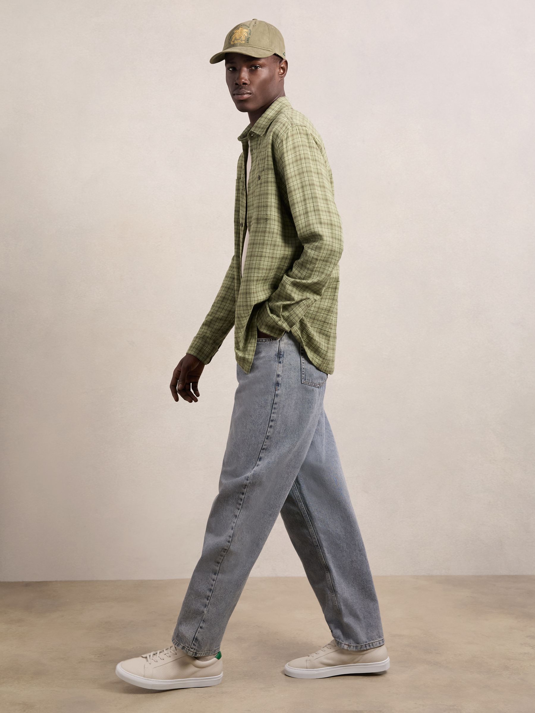 Les Deux Stretch-cotton Check Shirt