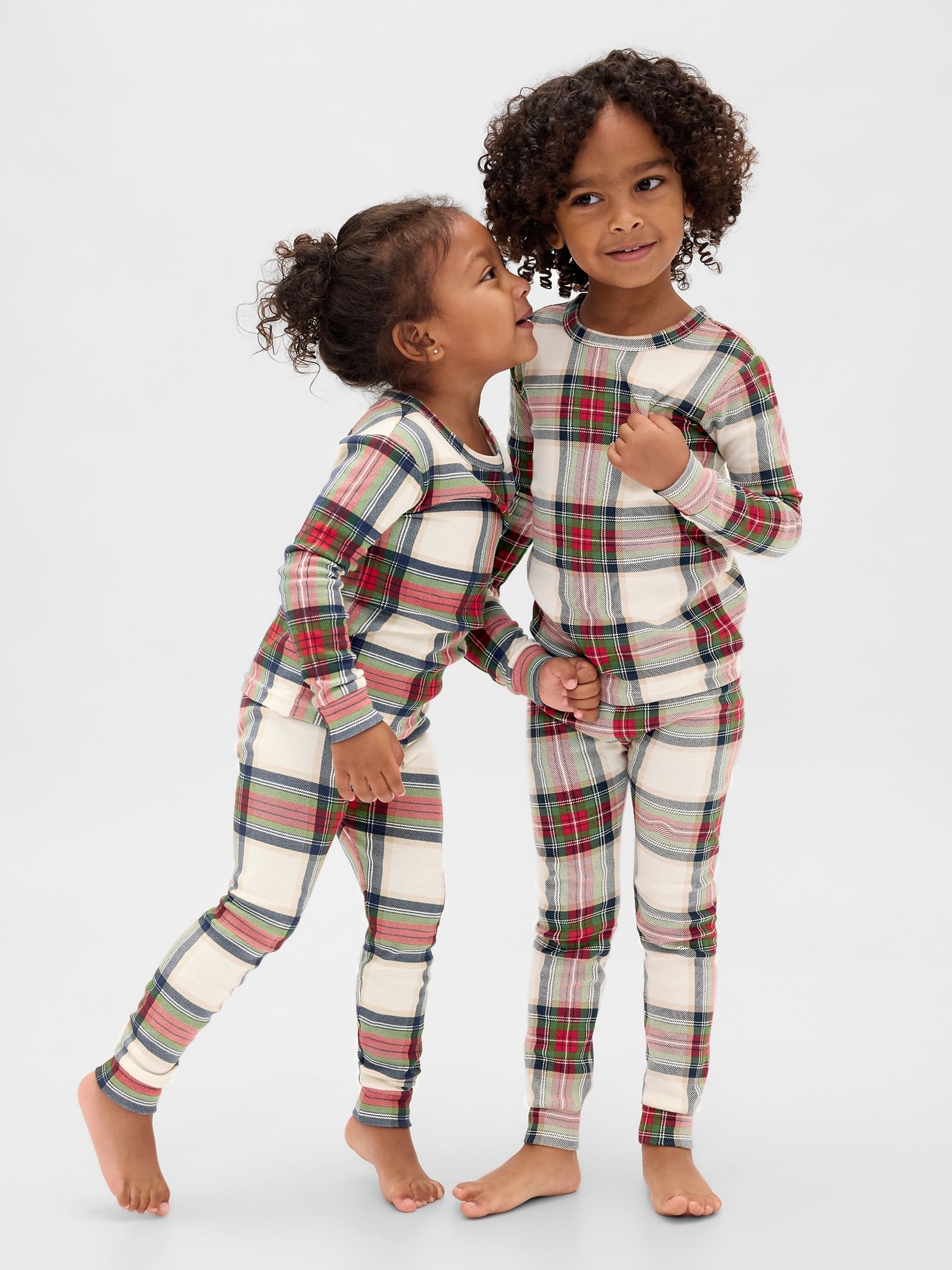 Red Check Brushed Cotton Pyjamas Set (6mths-5yrs) - Image 3 of 6