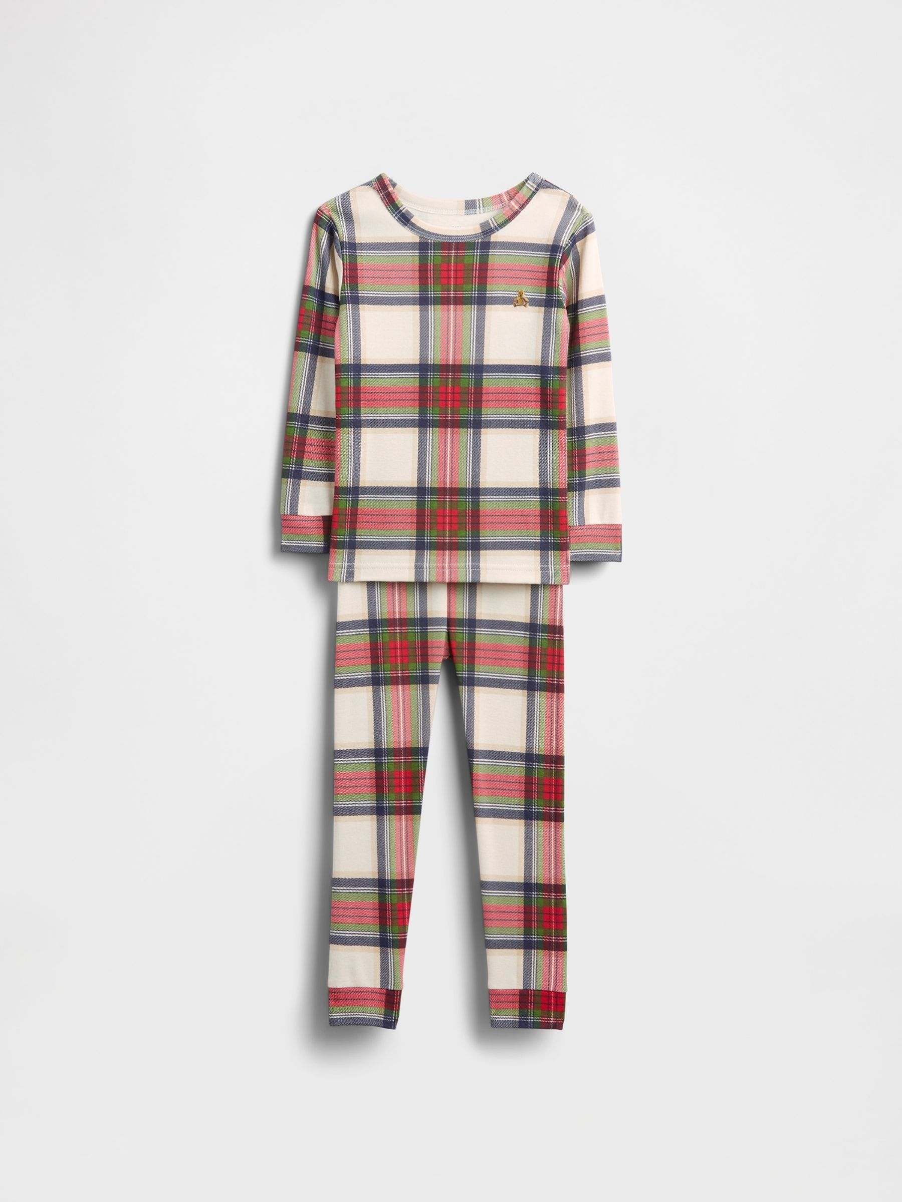 Red Check Brushed Cotton Pyjamas Set (6mths-5yrs) - Image 4 of 6
