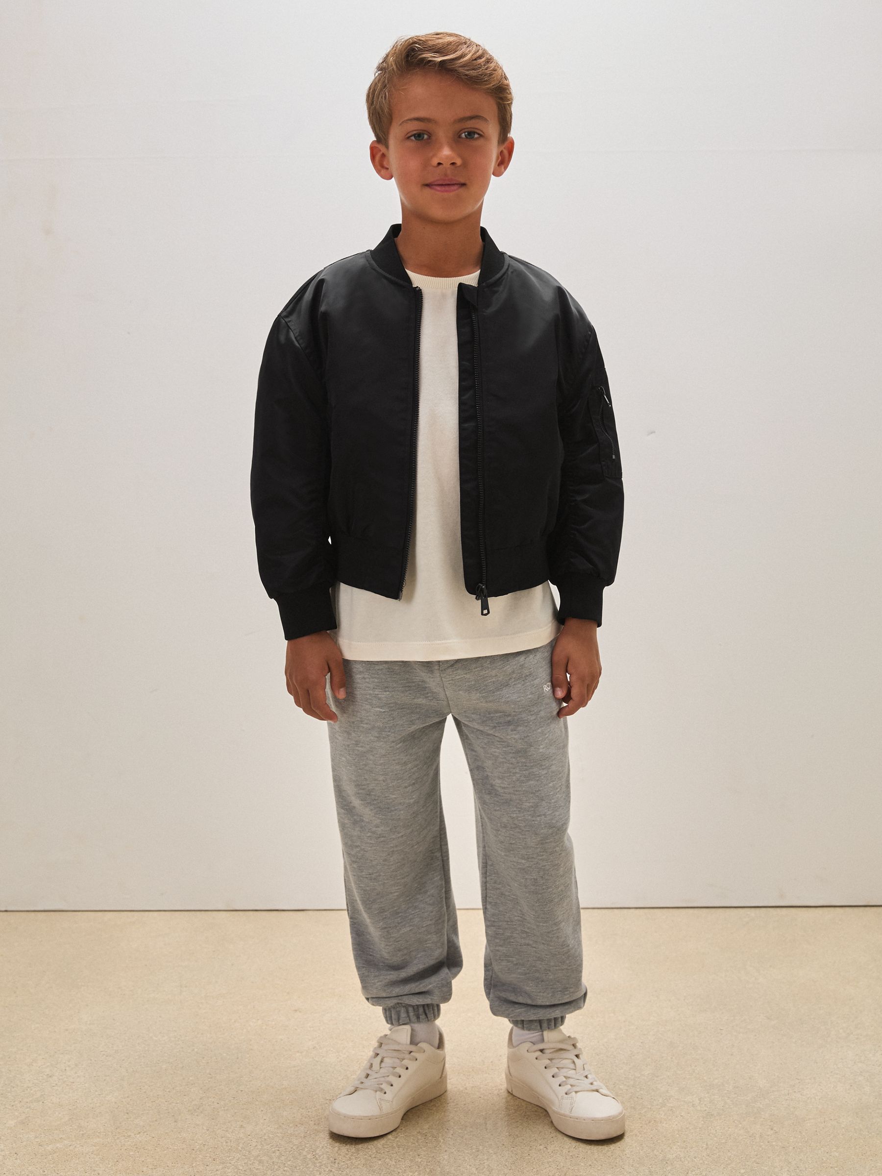 Bomberová bunda Royal Ballet, unisex střih, černá, délky 13–14 let - Obrázek 5 z 6