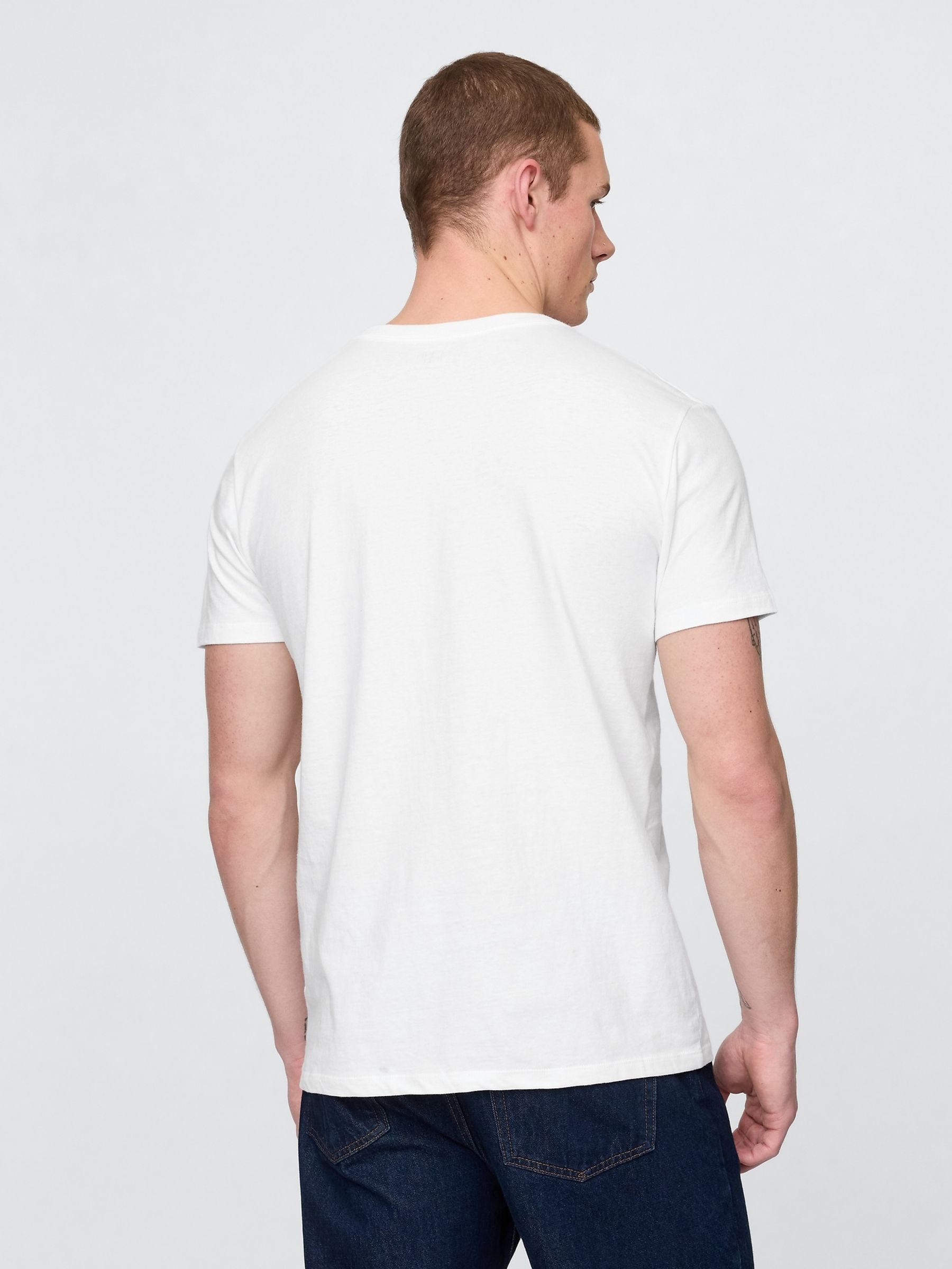 White Classic T-Shirt - Image 2 of 4