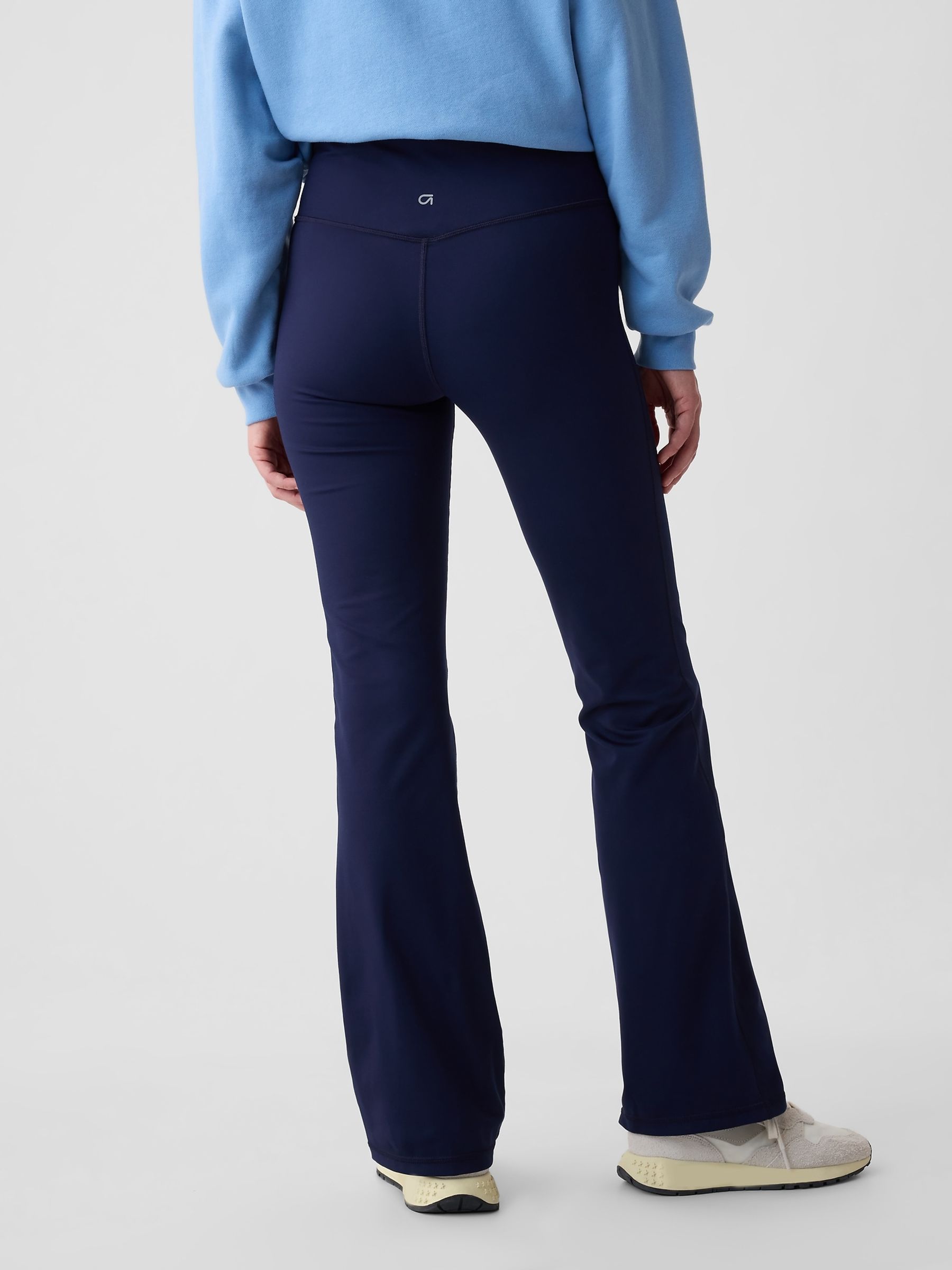 Blue Sky High Waisted Power Flare Leggings - Image 2 of 2