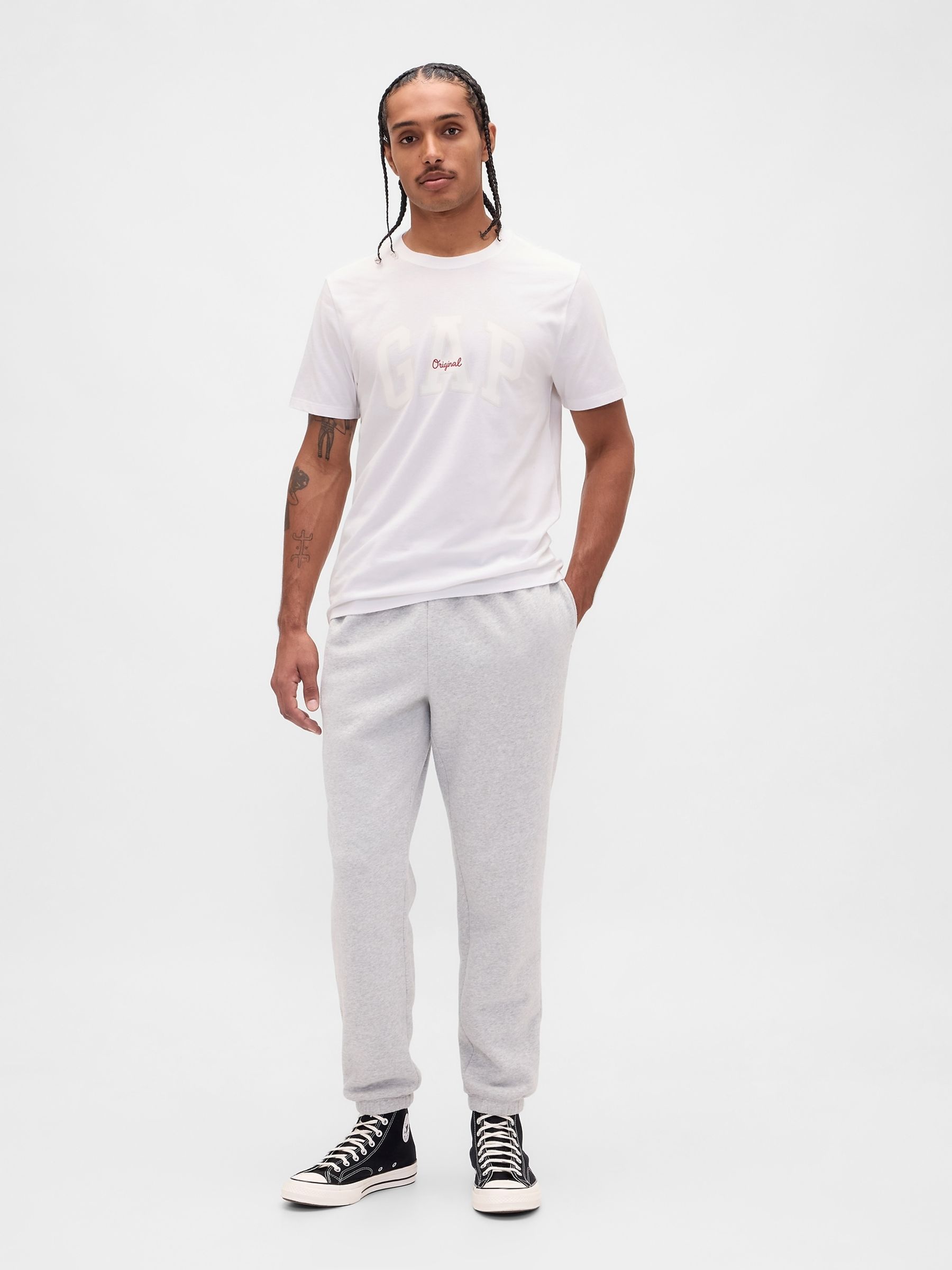 White Everyday Soft Logo T-Shirt - Image 3 of 5