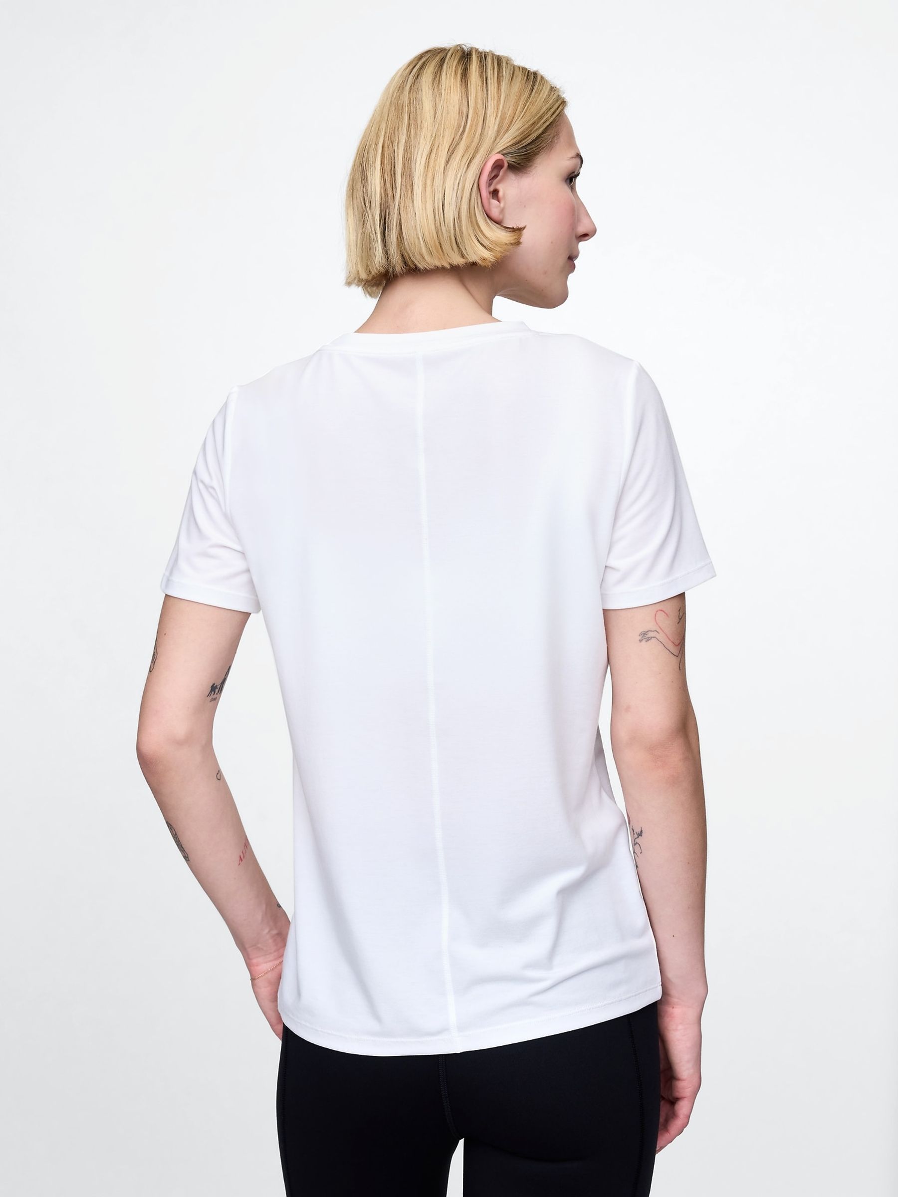White Breathe T-Shirt - Image 2 of 3