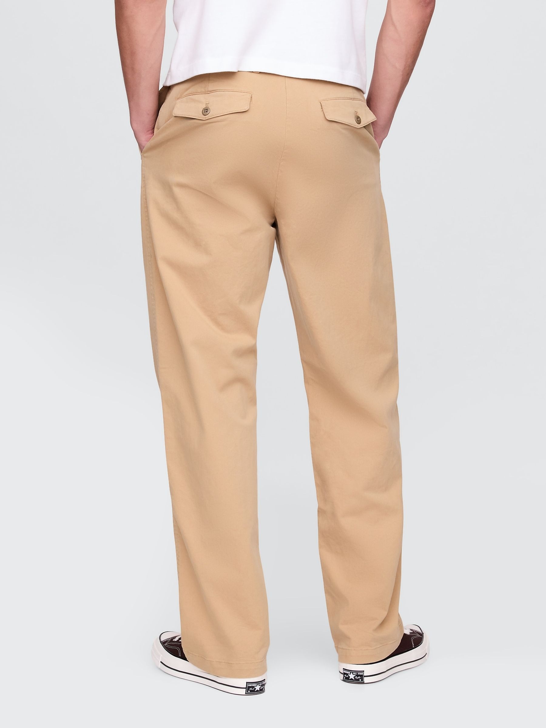 Brown 90s Loose Chinos - Image 2 of 4