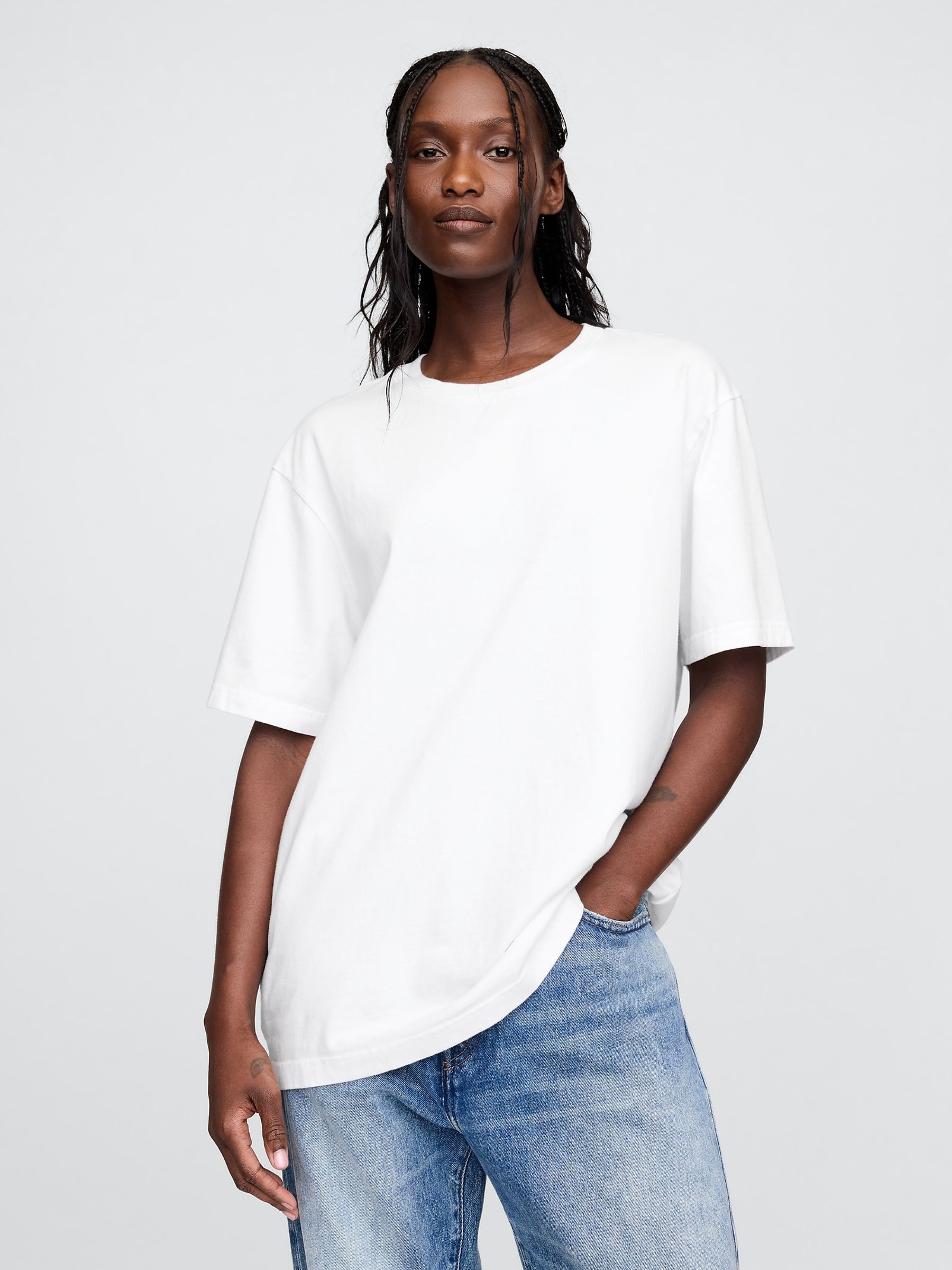 White Original T-Shirt - Image 6 of 10