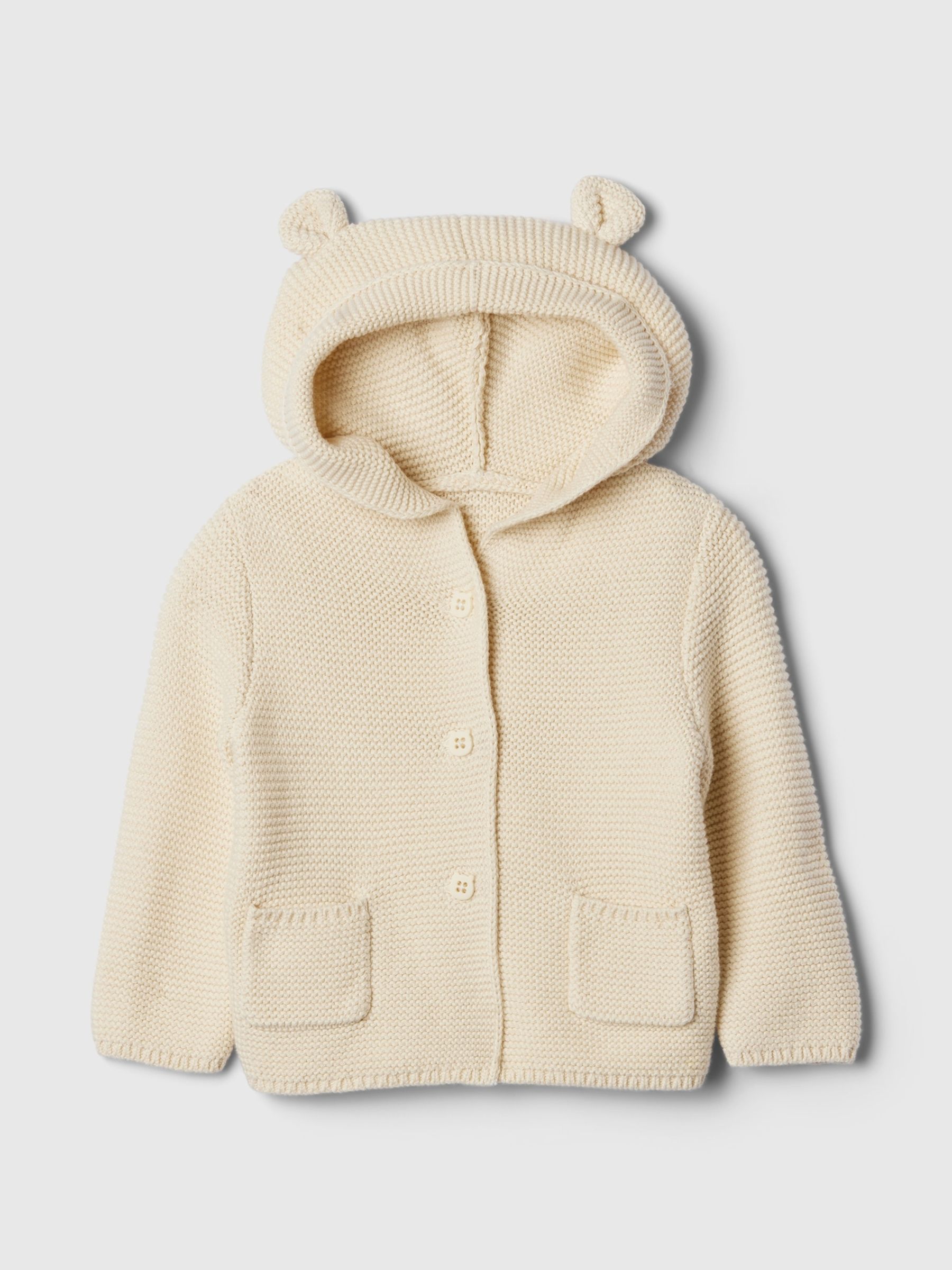 Cream Bear Cardigan - Image 1 of 3