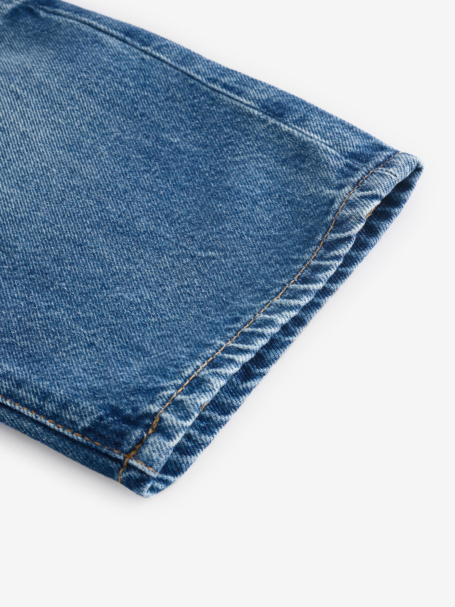 Navy Blue UltraSoft Pull On Baggy Jeans (4-13yrs) - Image 8 of 8