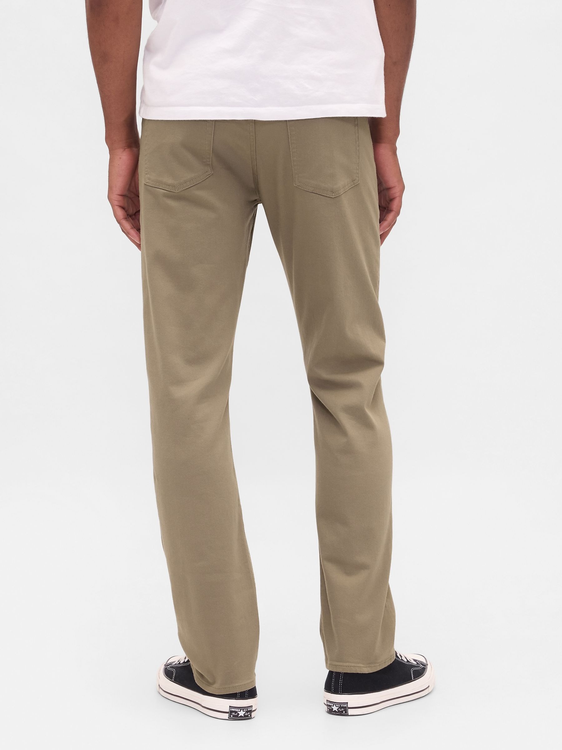 Beige Straight City Jeans - Image 2 of 6