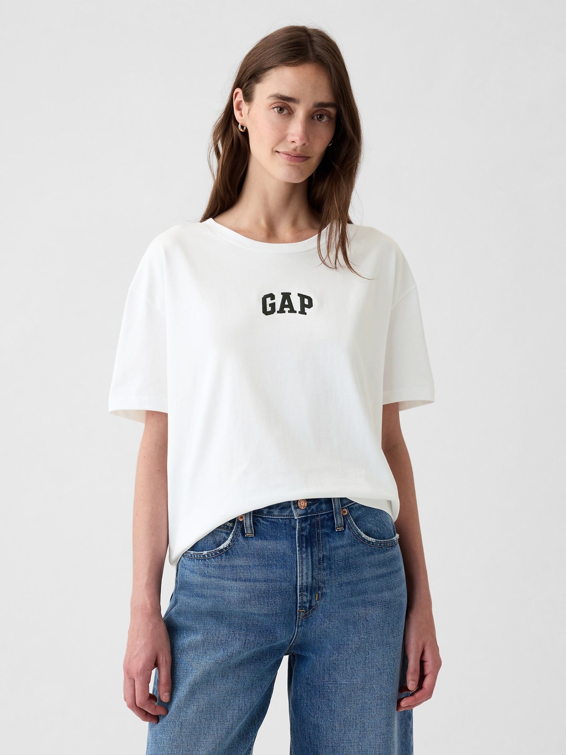White Arch Logo T-Shirt - Image 1 of 5