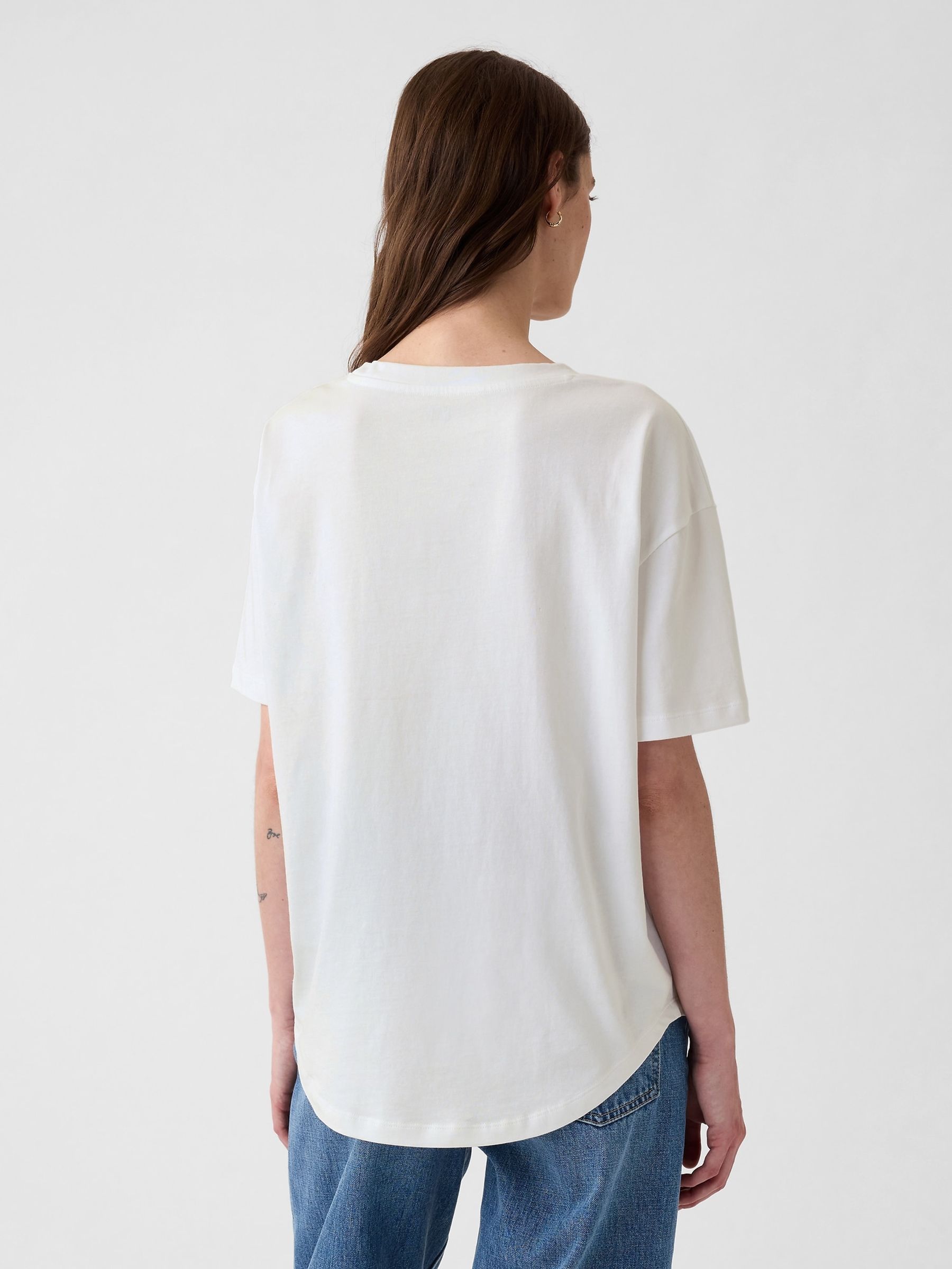 White Arch Logo T-Shirt - Image 2 of 5