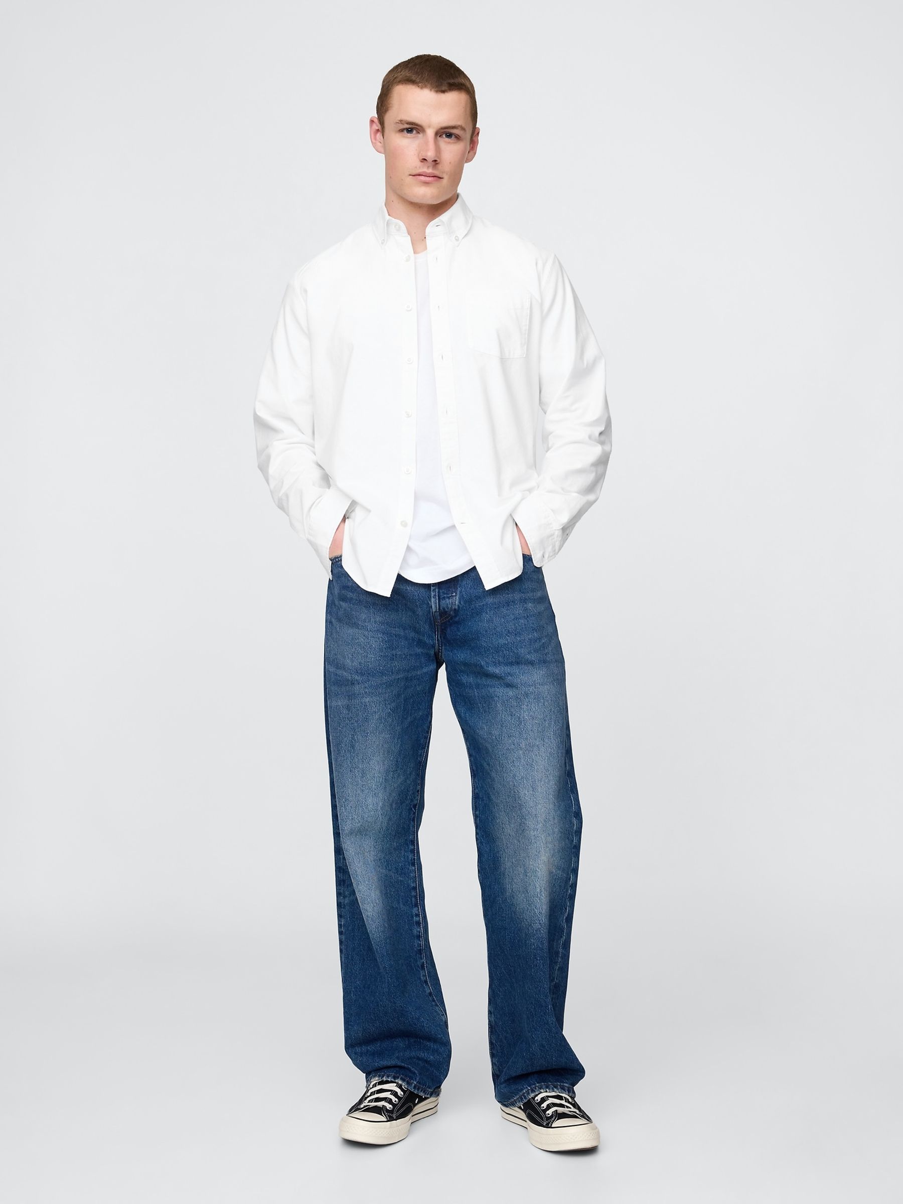 White Oxford Shirt - Image 3 of 5