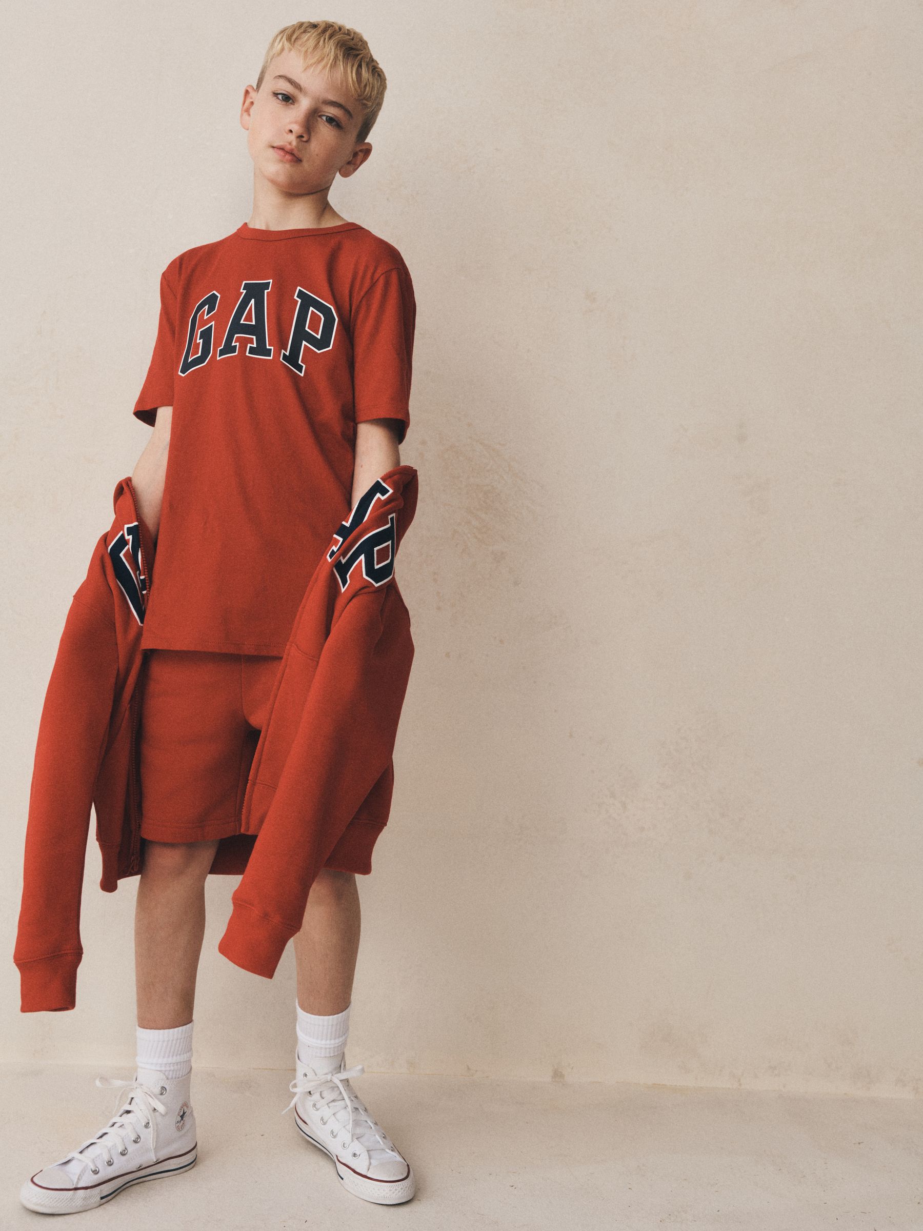 Red Vintage Logo Short Sleeve T-Shirt - Image 3 of 6