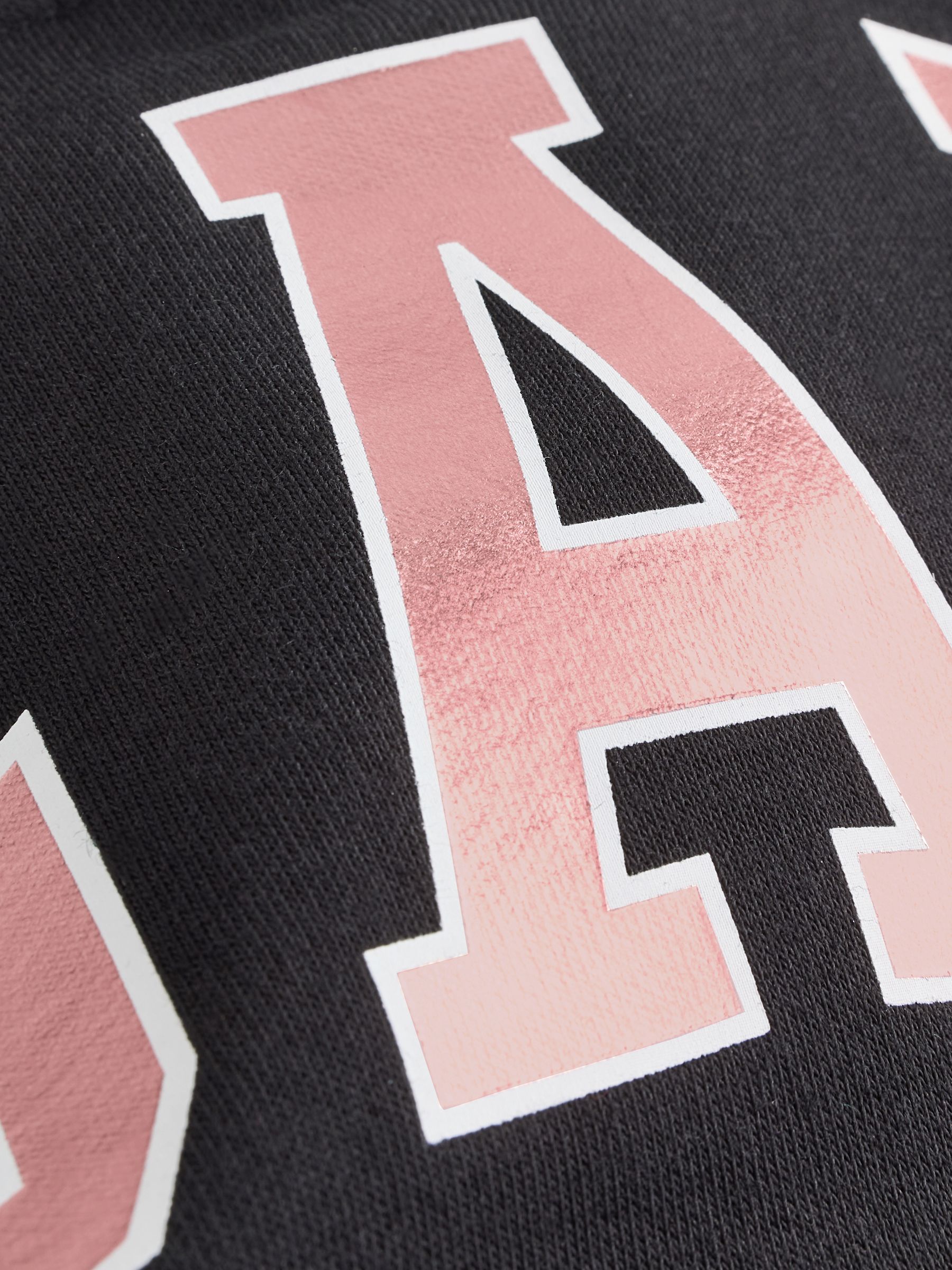 Black Vintage Logo Hoodie (4-13yrs) - Image 7 of 7