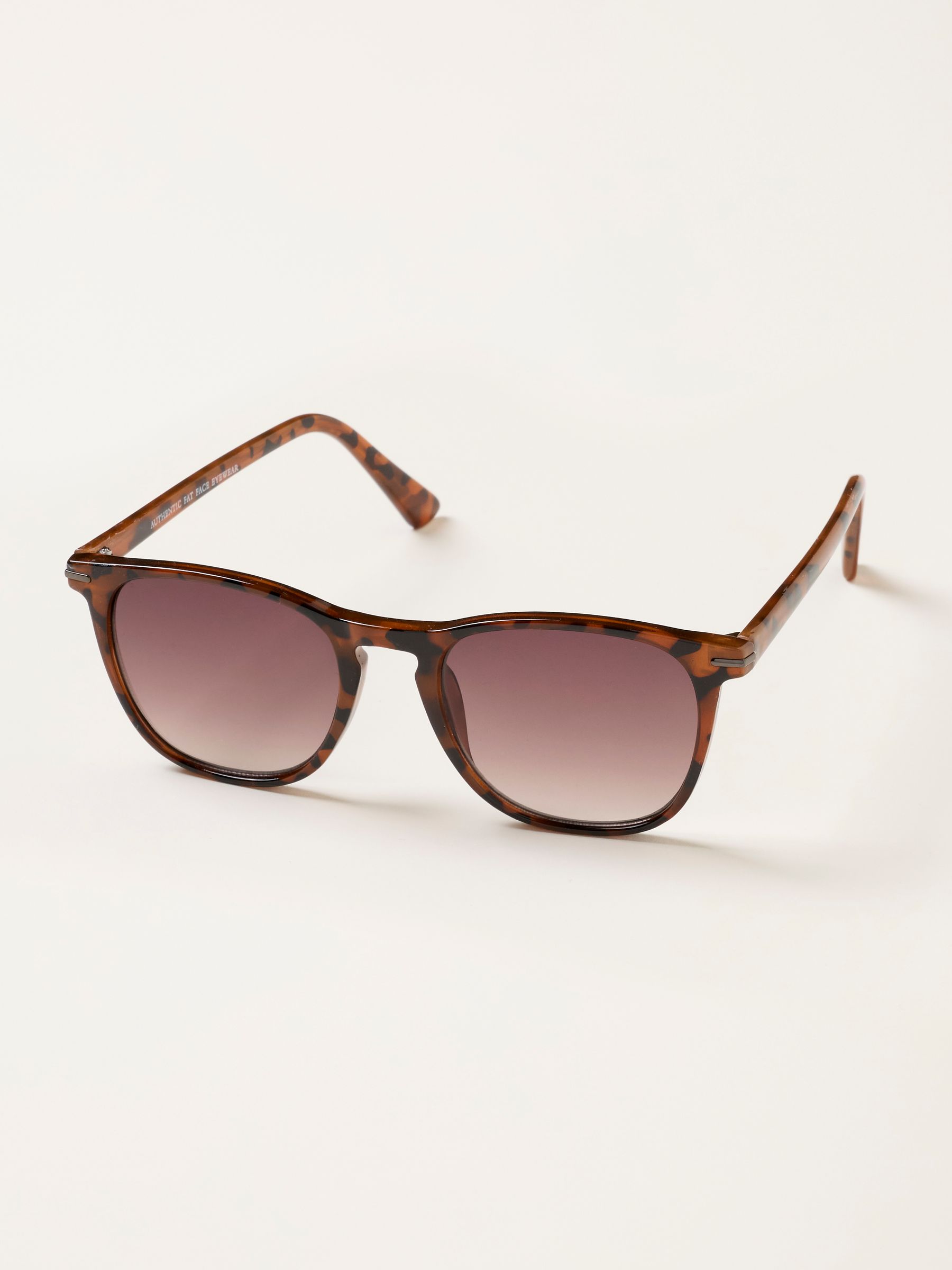 Jack Tortoiseshell Brown Round Sunglasses - Image 2 of 2