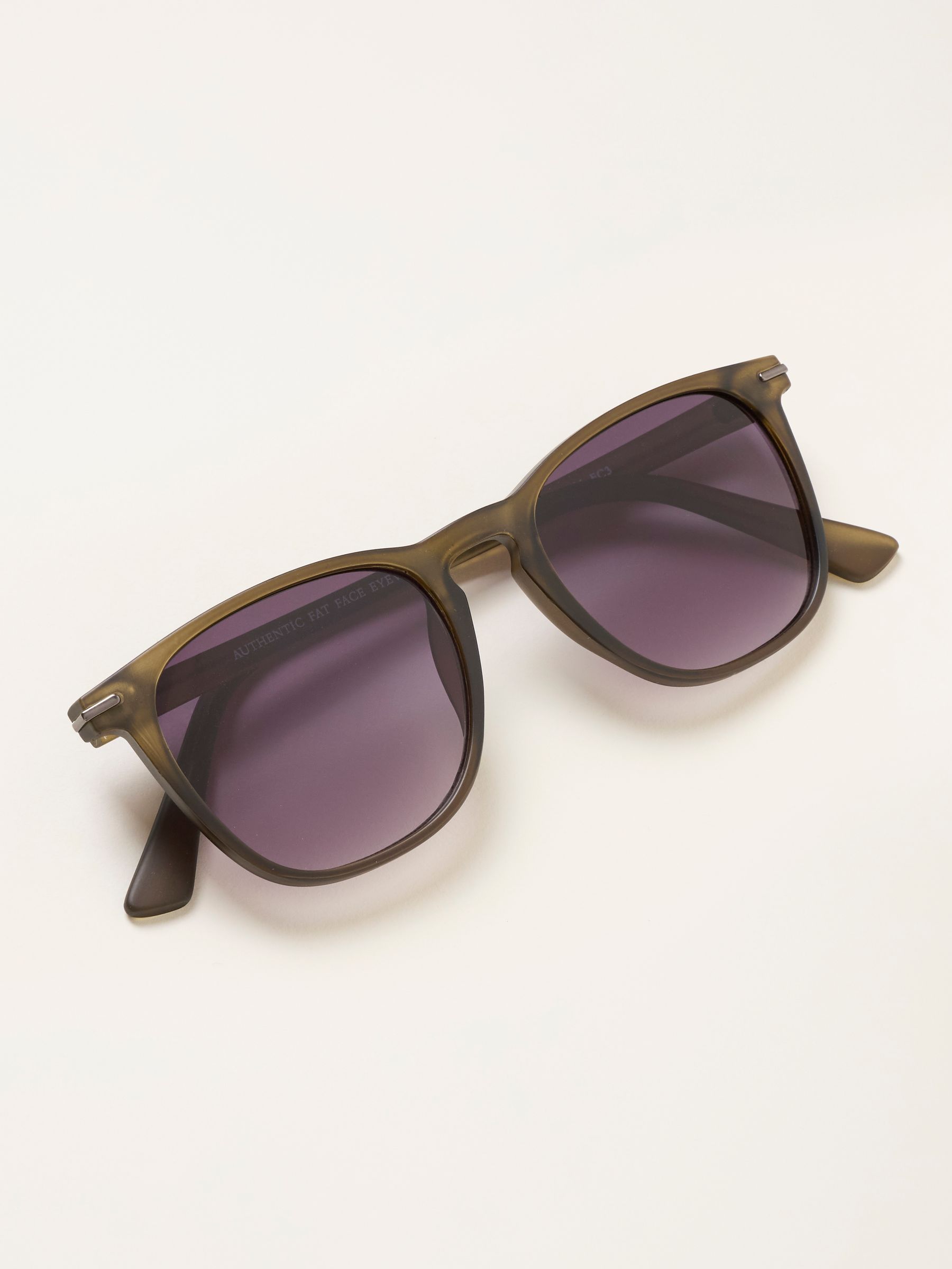 Jack Dark Green Round Sunglasses - Image 1 of 2