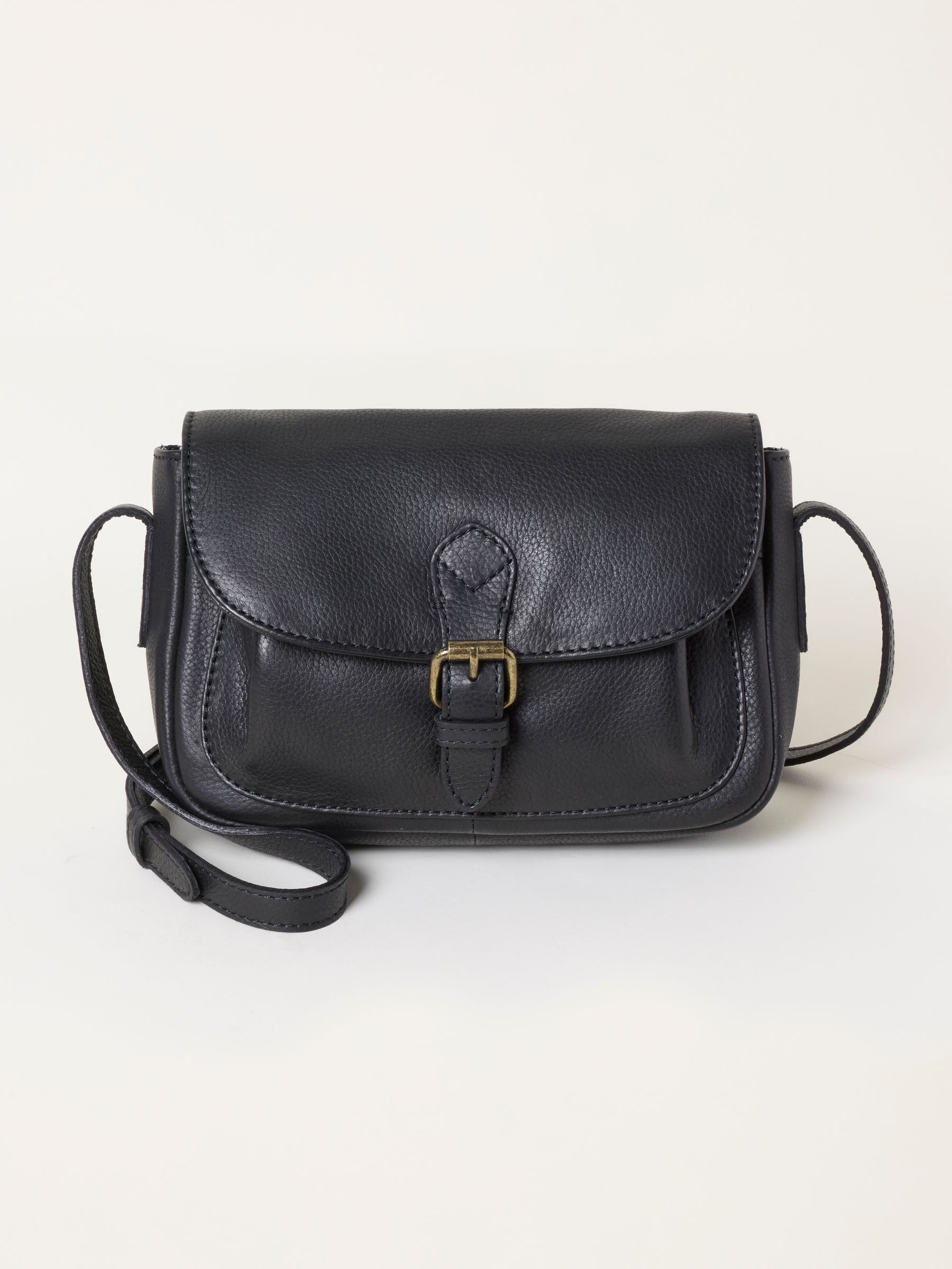 Black Pixie Leather Crossbody Bag - Image 1 of 3