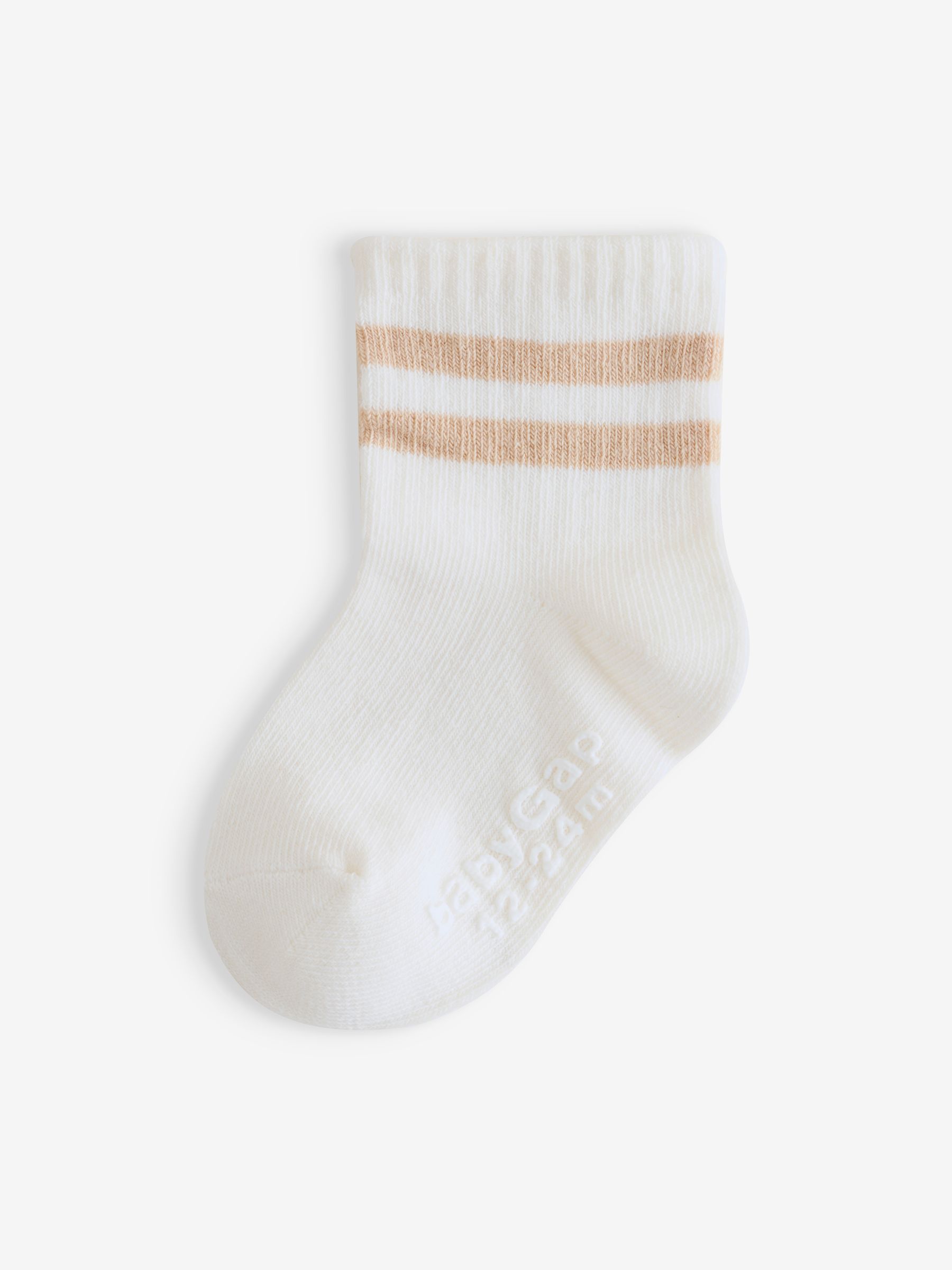 White Quarter Crew Varsity Socks 7-Pack (12mths-5yrs) - Image 8 of 8