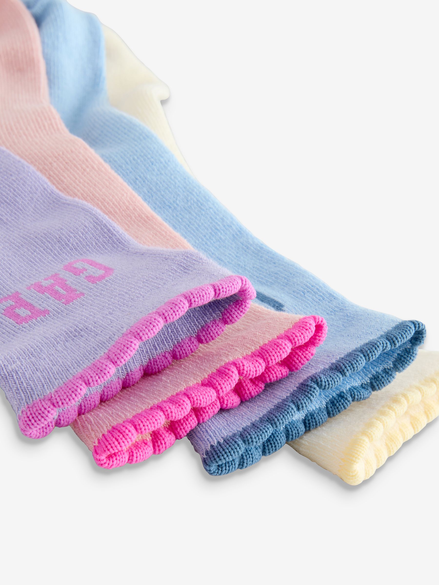 Multi Crew Logo Socks 4-Pack (Newborn-5yrs) - Image 7 of 7