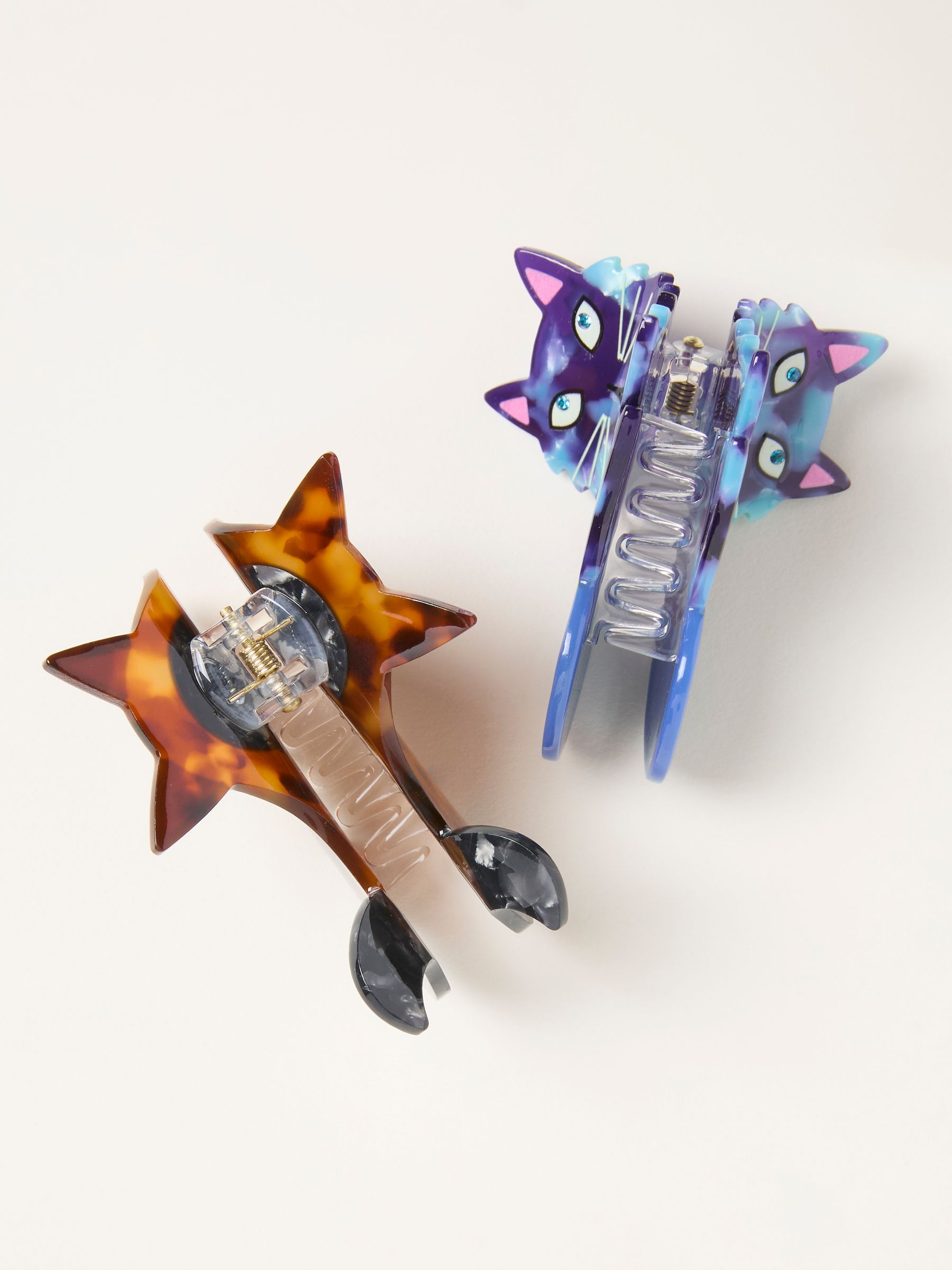 Multi 2 Pack Cat Claw Clips - Image 2 of 2