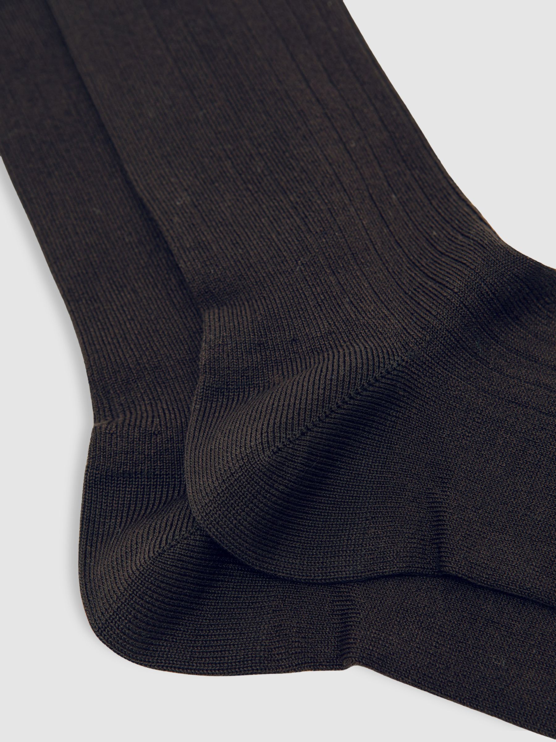 Socks in Chocolate Brown - Image 2 of 3