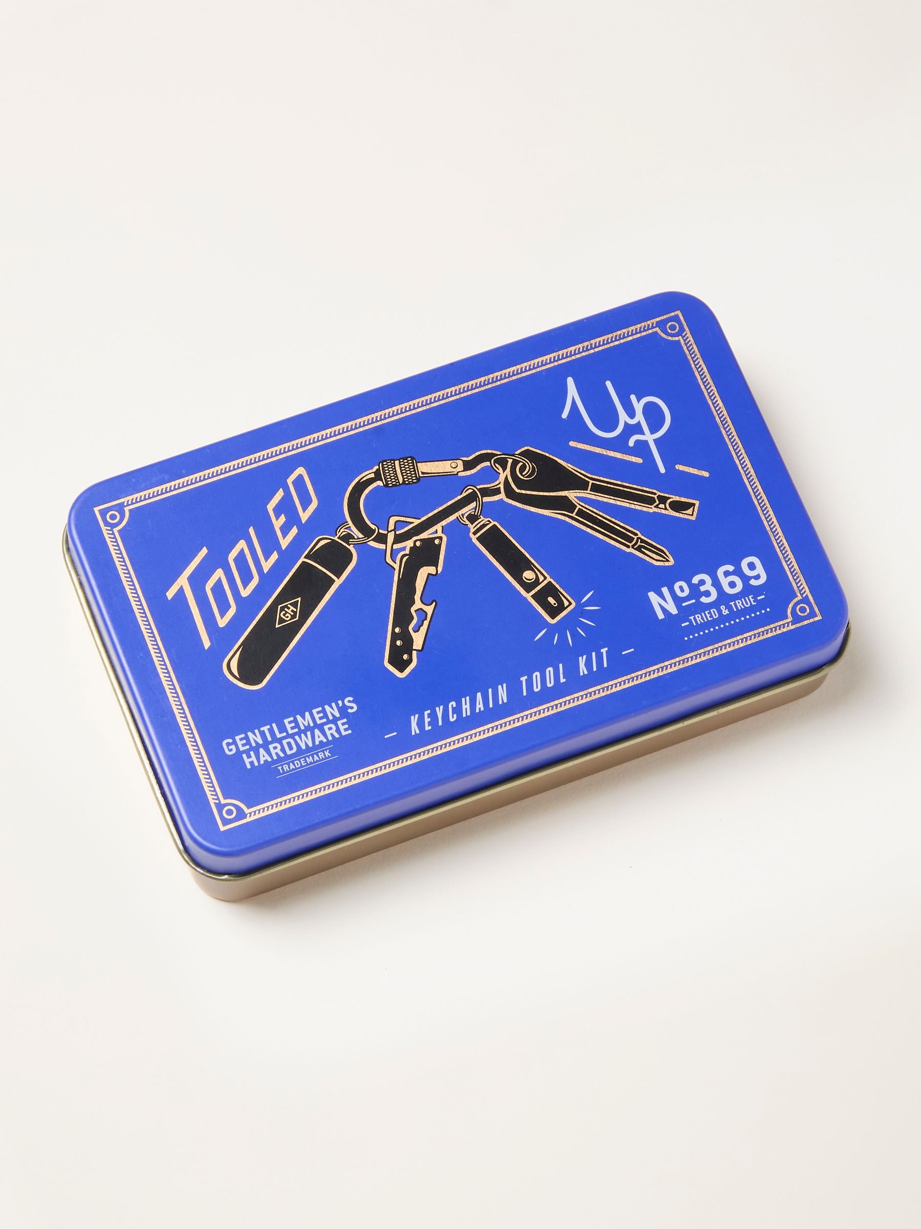 Blue Gentlemens Hardware Multi Tool in a Tin - Image 1 of 3