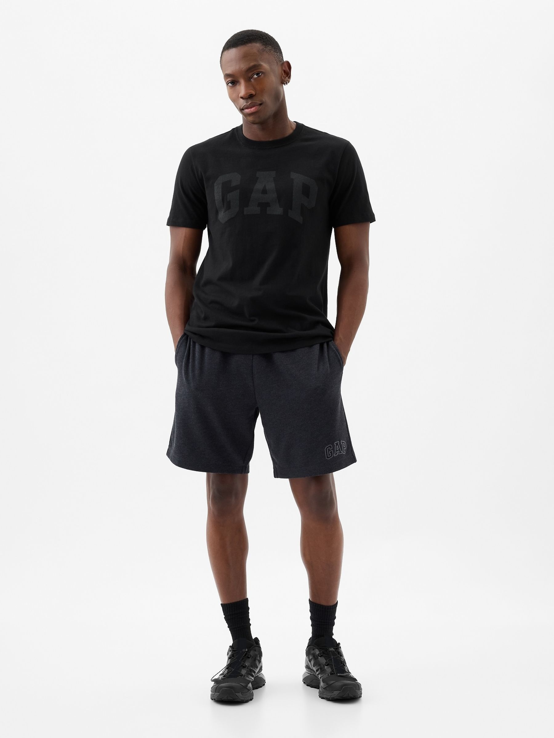 Black Everyday Soft Logo T-Shirt - Image 3 of 6