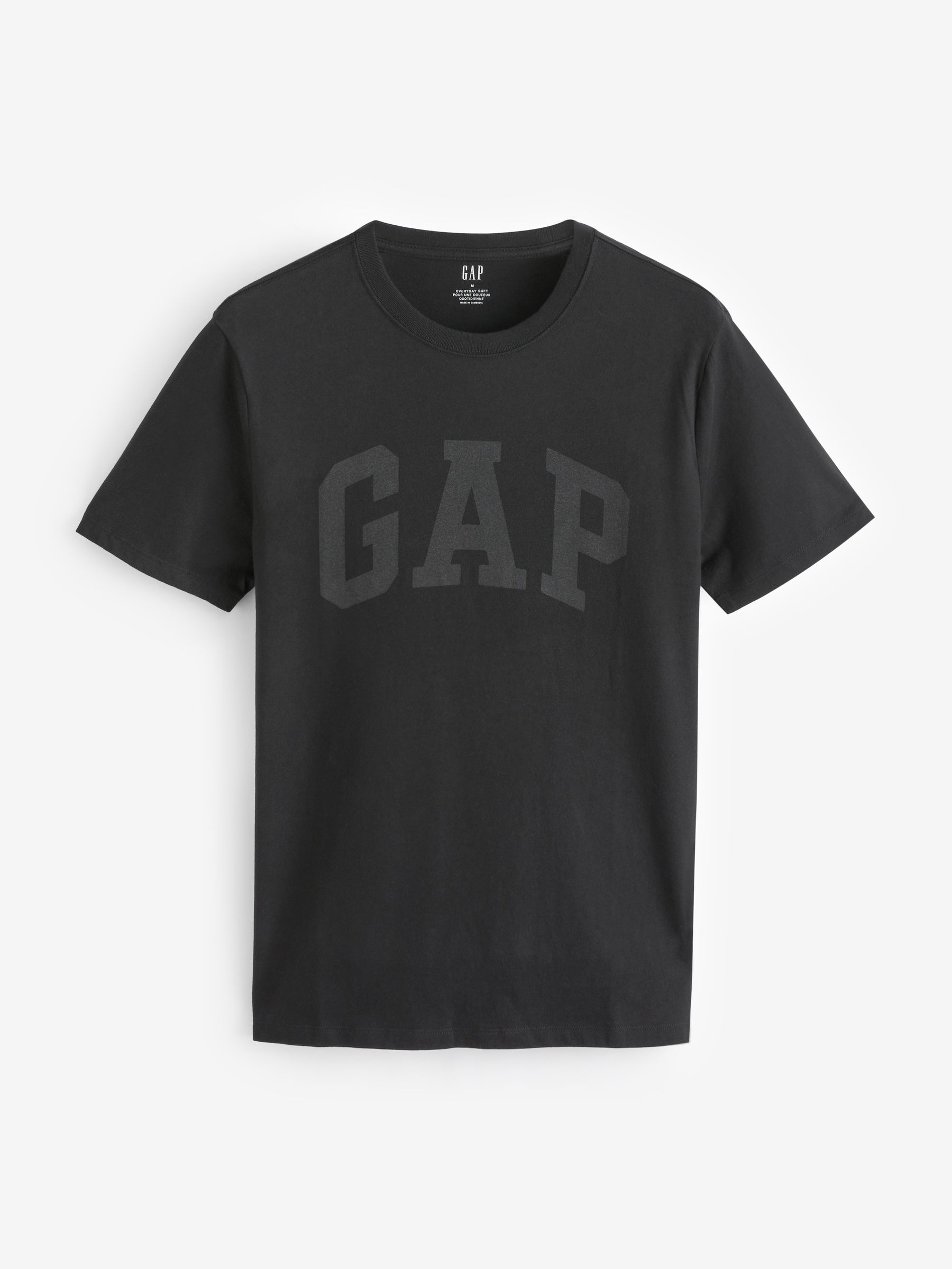 Black Everyday Soft Logo T-Shirt - Image 4 of 6