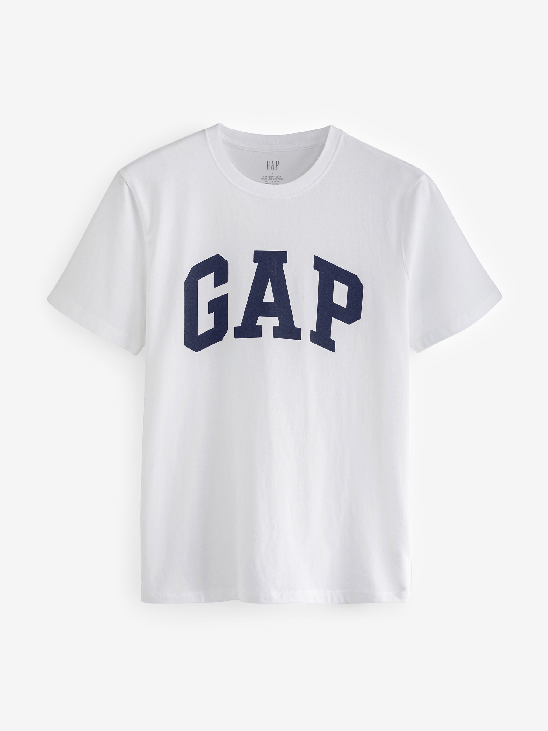 White Everyday Soft Logo T-Shirt - Image 4 of 7