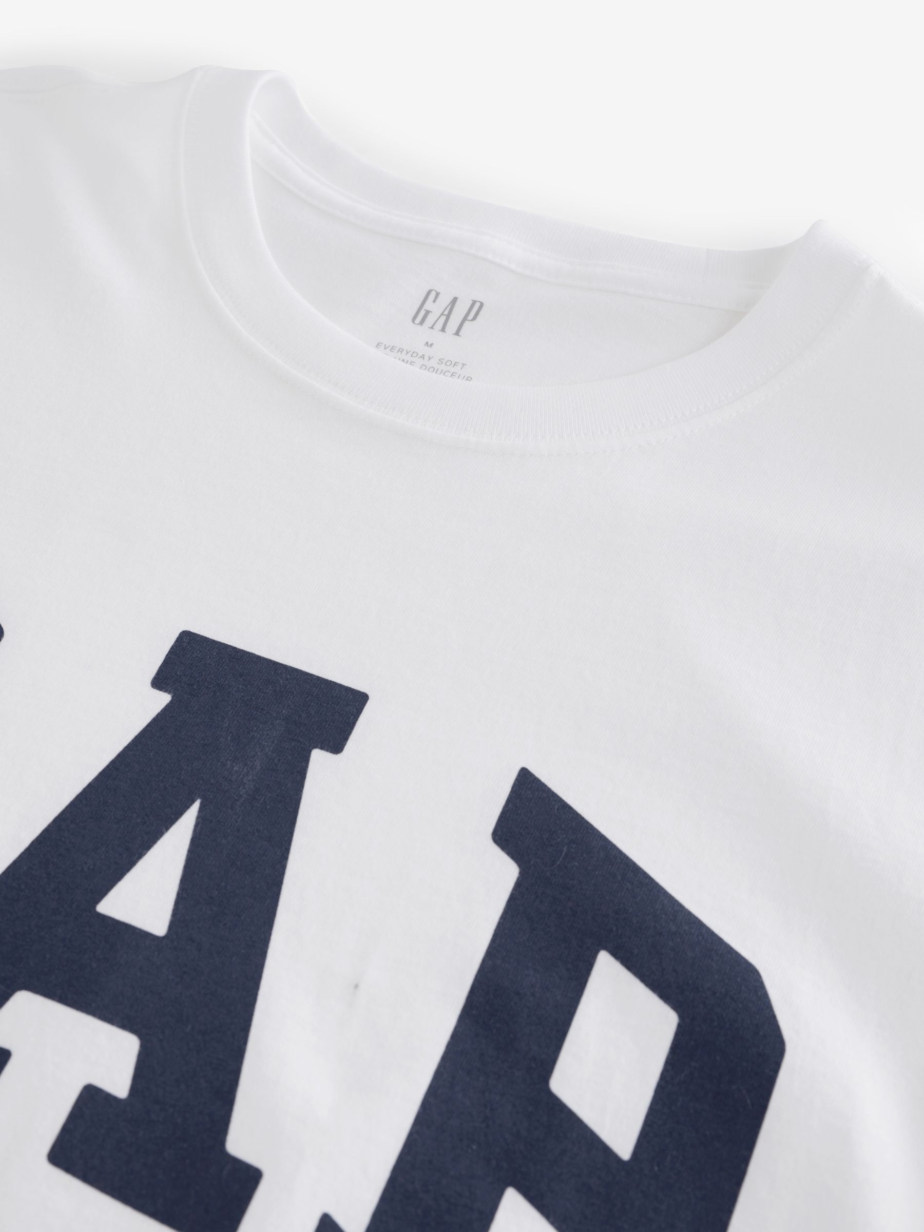 White Everyday Soft Logo T-Shirt - Image 6 of 7