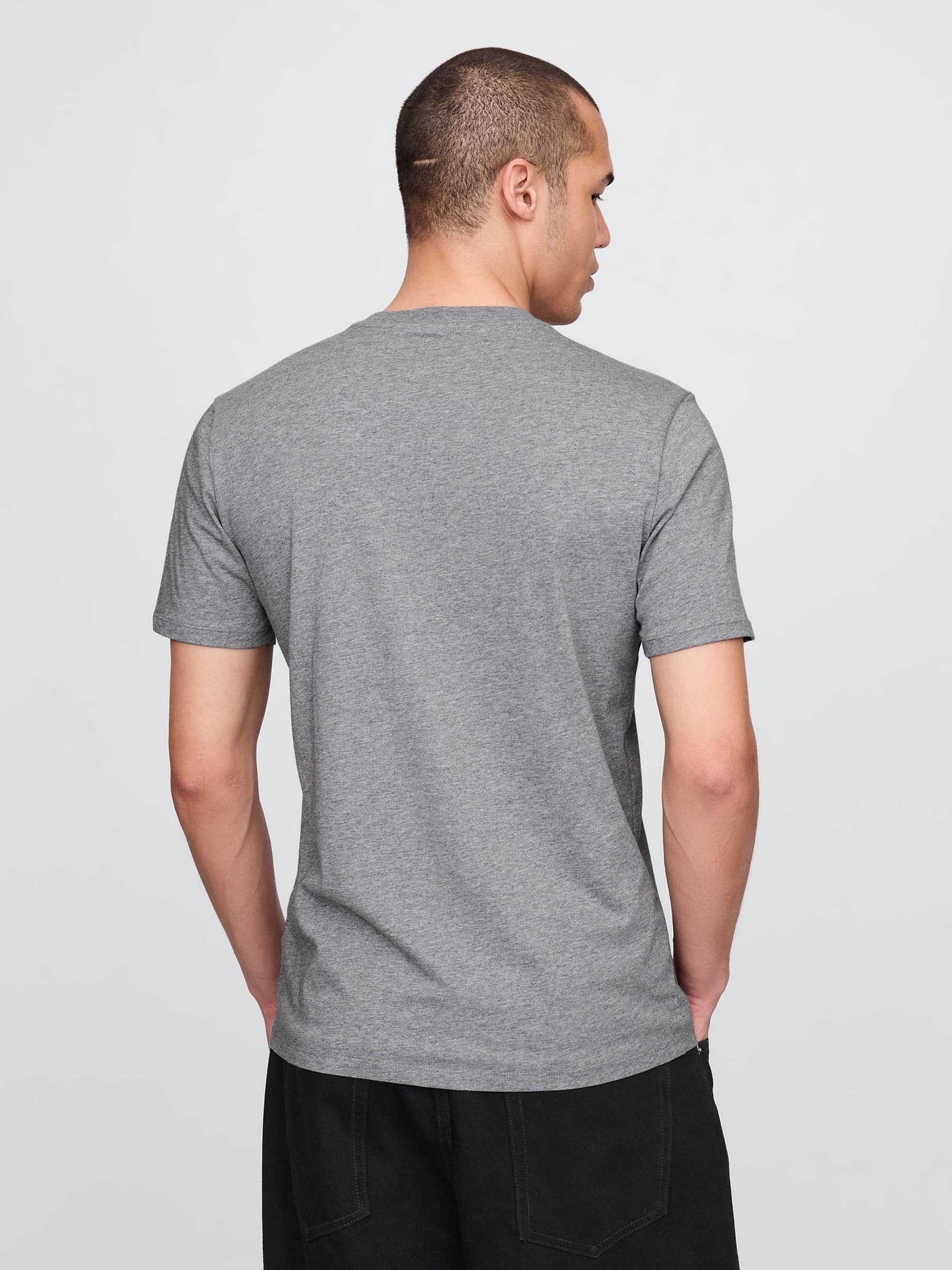 Dark Grey Classic T-Shirt - Image 2 of 3