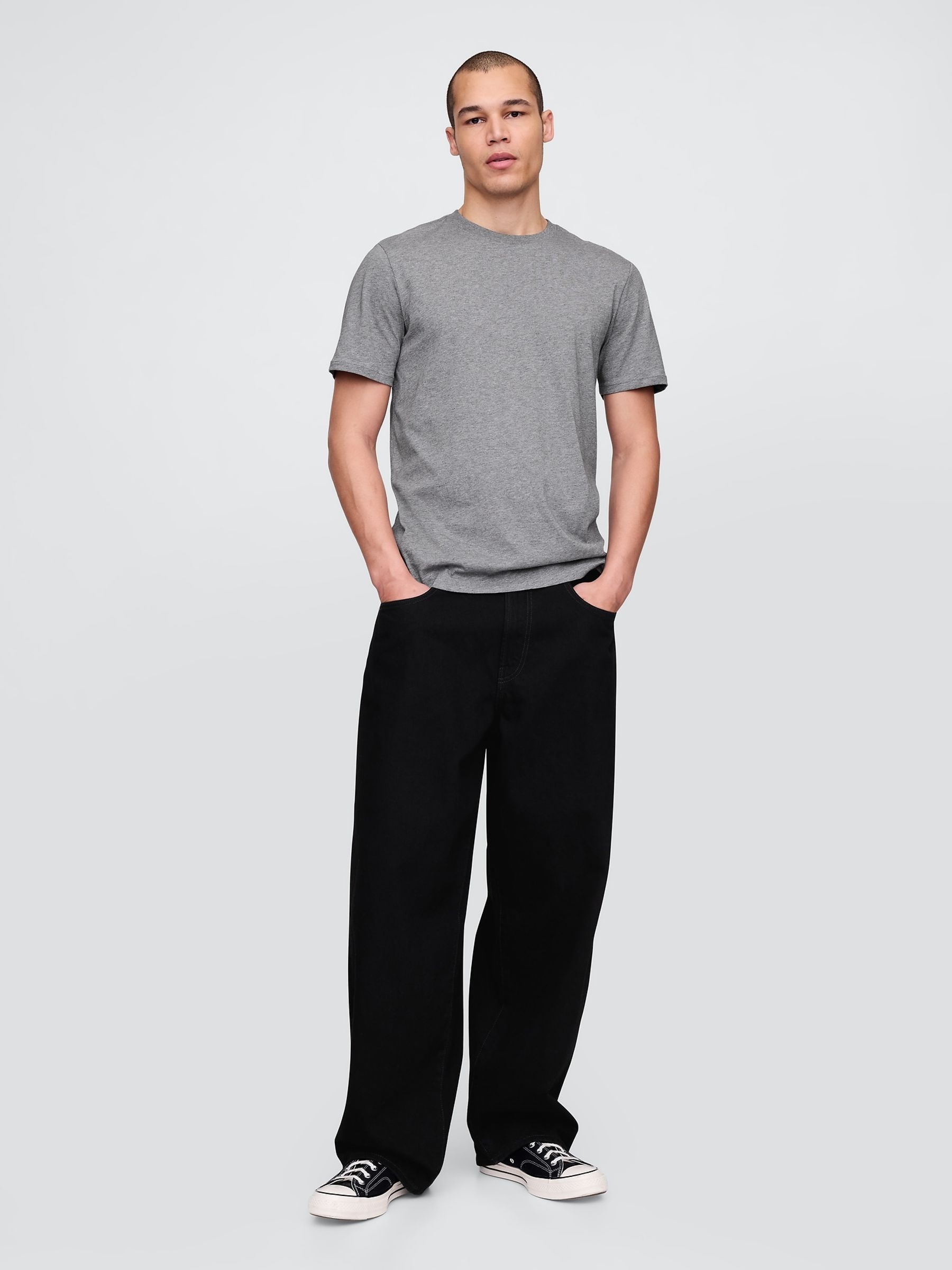 Dark Grey Classic T-Shirt - Image 3 of 3