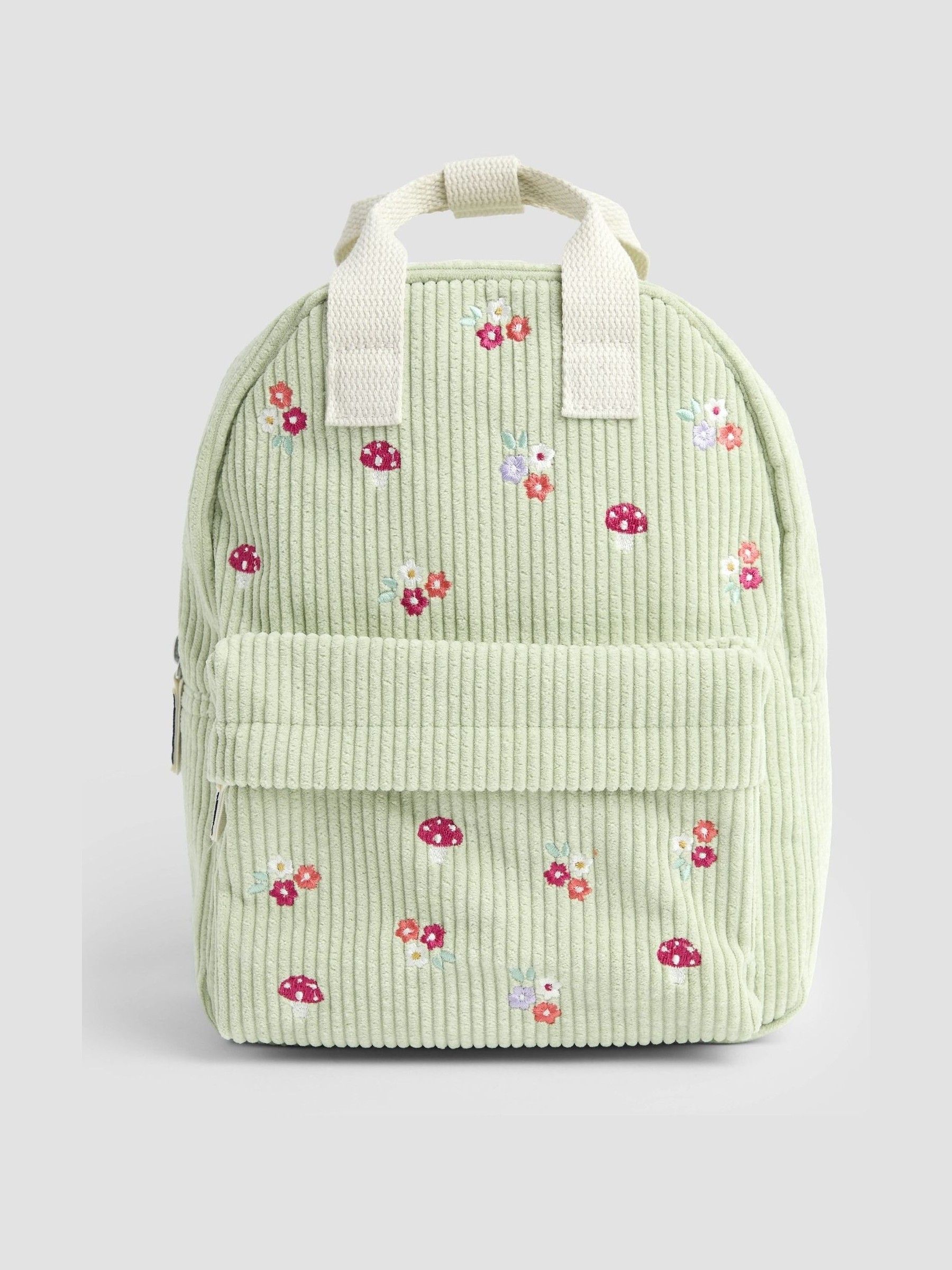 Yellow Woodland Corduroy Embroidered Corduroy Backpack - Image 2 of 7