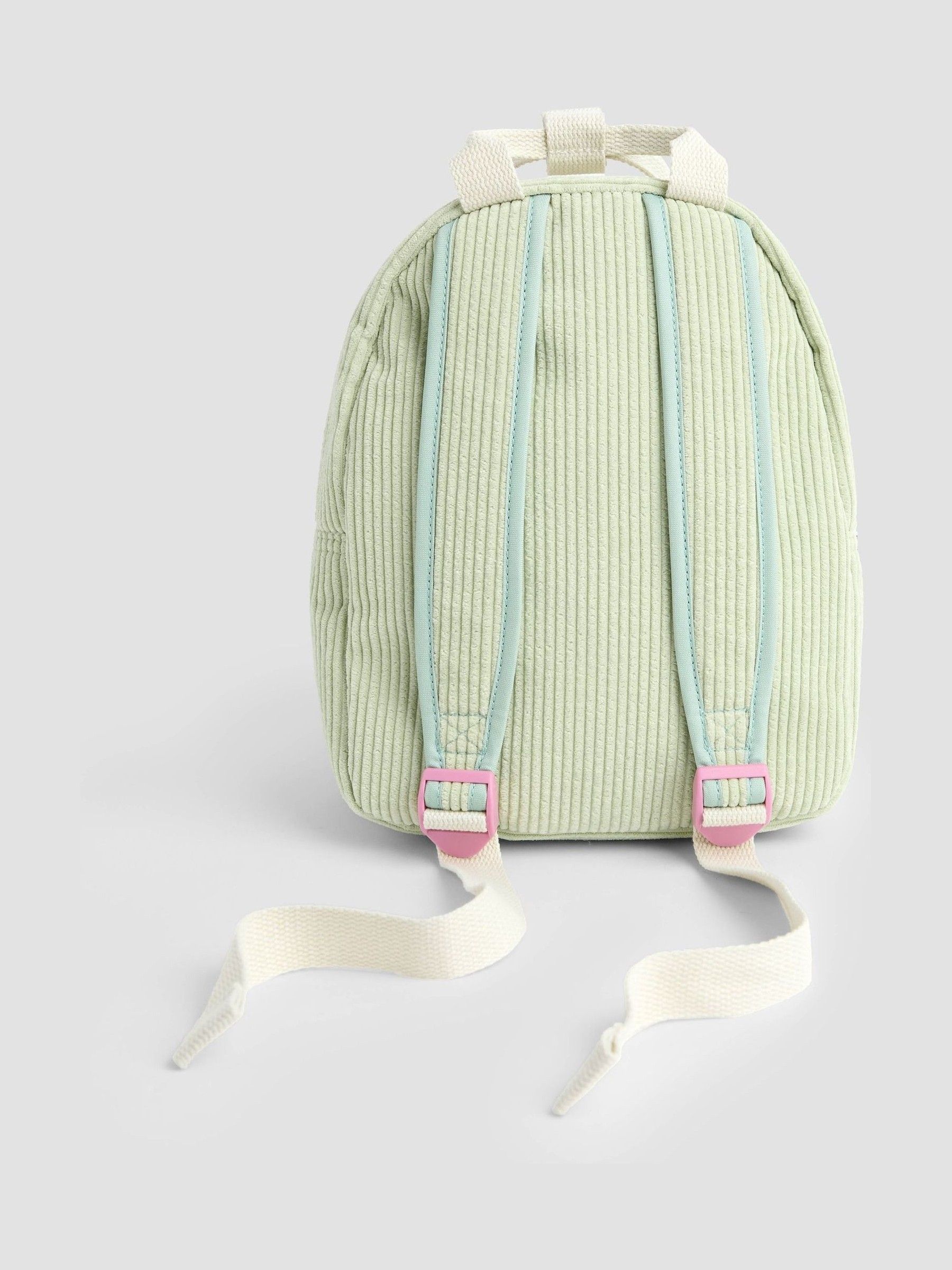 Yellow Woodland Corduroy Embroidered Corduroy Backpack - Image 3 of 7