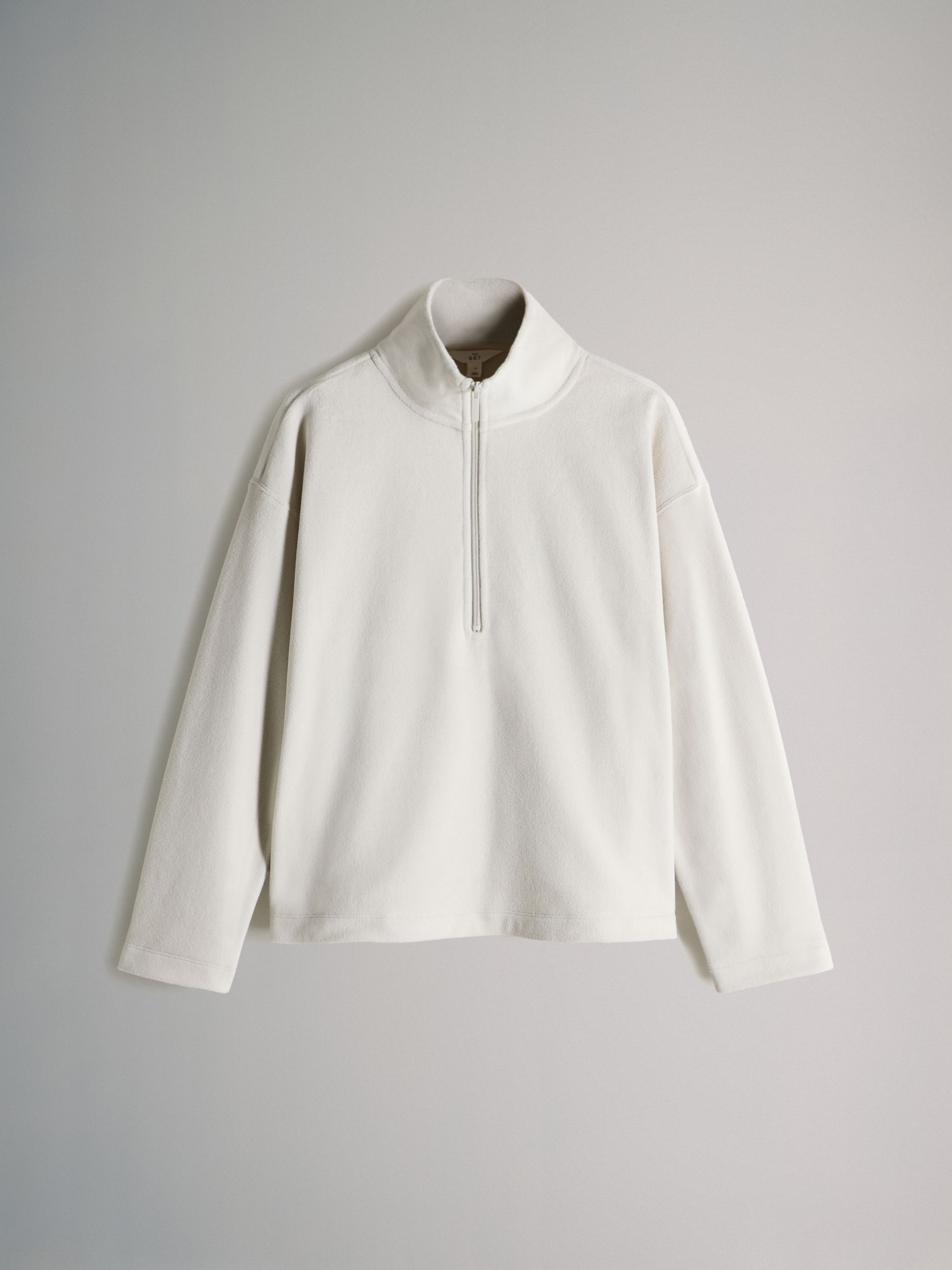 Black/Cream/Ganache 3 Pack Microfleece Quarter Zip Fleece - Image 2 of 6