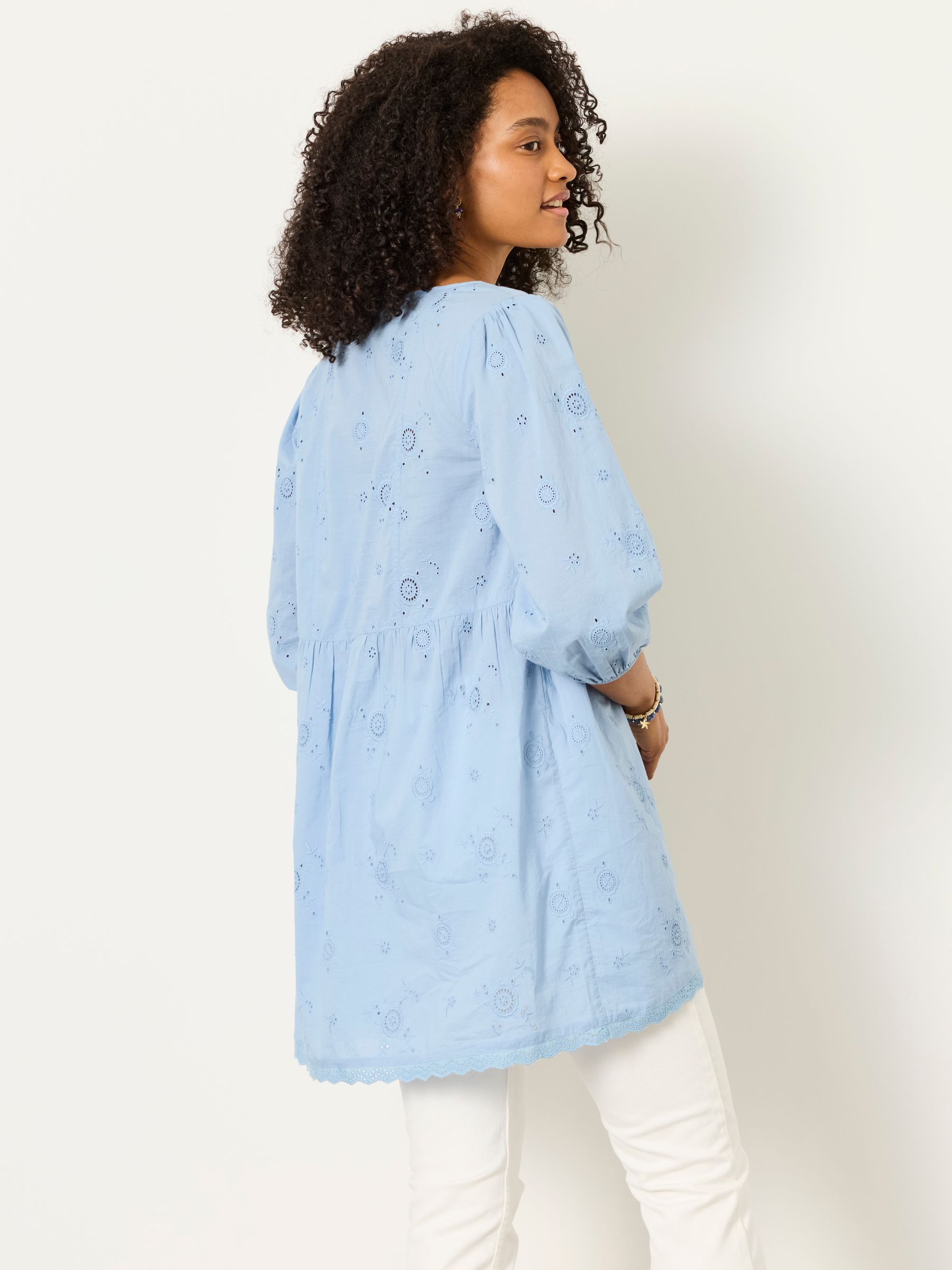 Rue Blue Petite Broderie Tunic - Image 2 of 5
