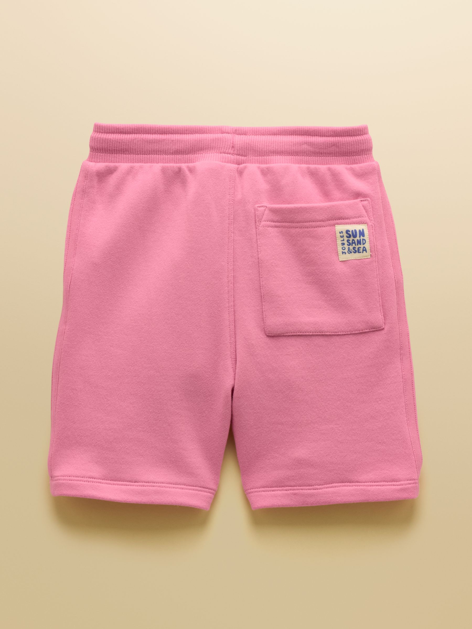 Kids' Pink & Orange Loopback Sweat Shorts 2 Pack - Image 5 of 6