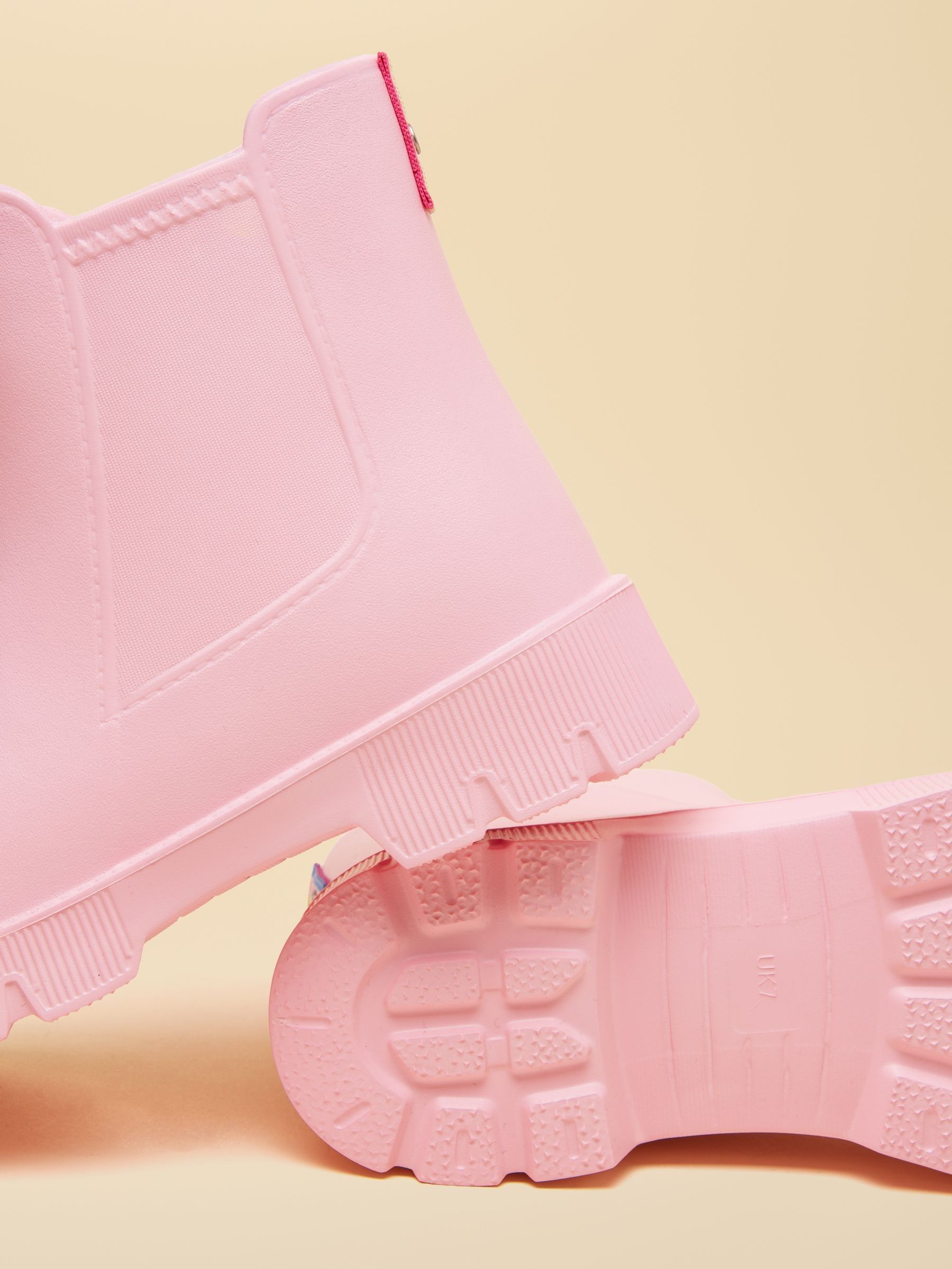 Raindance Light Pink Lightweight EVA Waterproof Ankle Wellies - Image 6 of 6 Raindance Light Pink Lightweight EVA Waterproof Ankle Wellies - Image 6 of 6