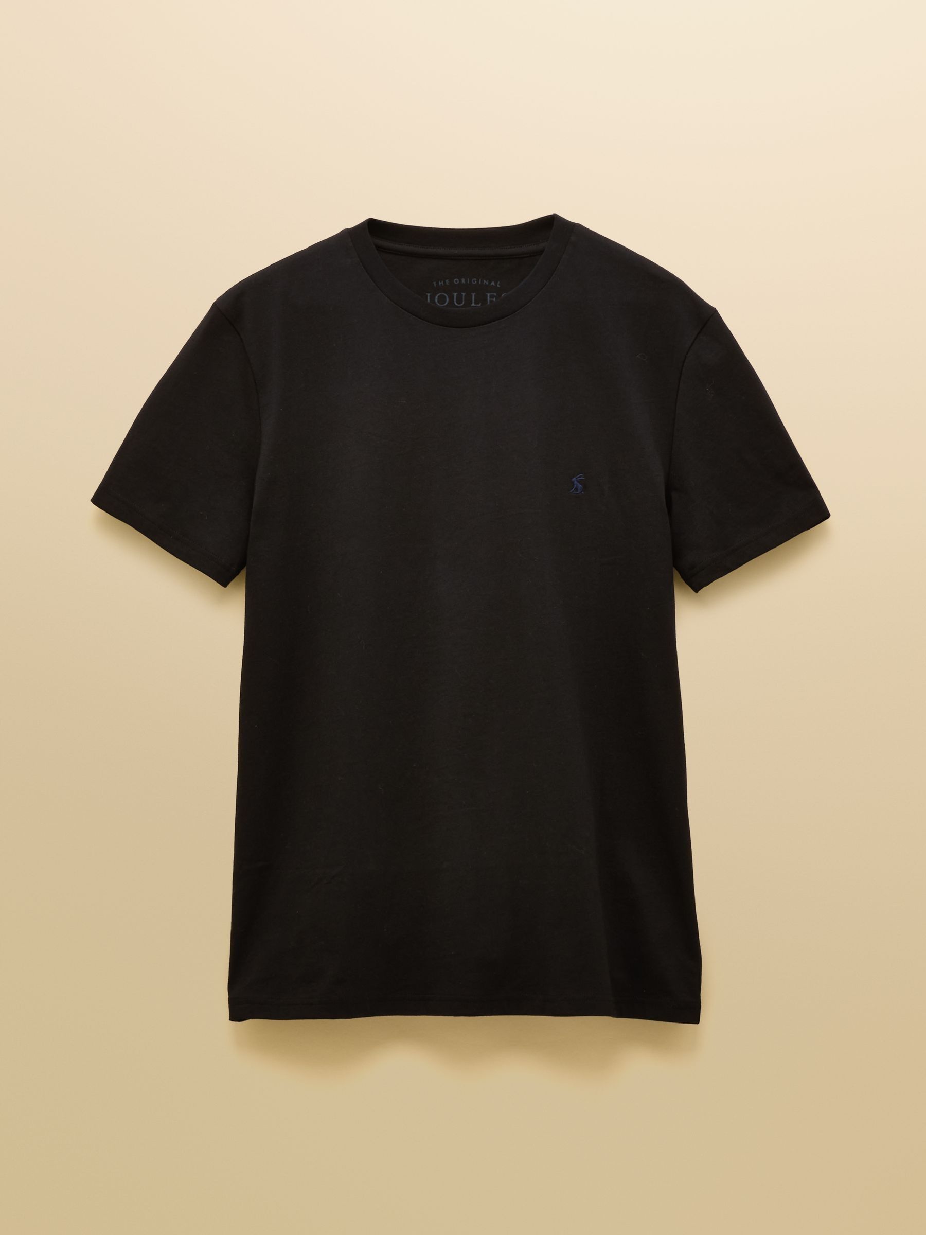Everyday Black Crew Neck Cotton T-Shirt - Image 7 of 7