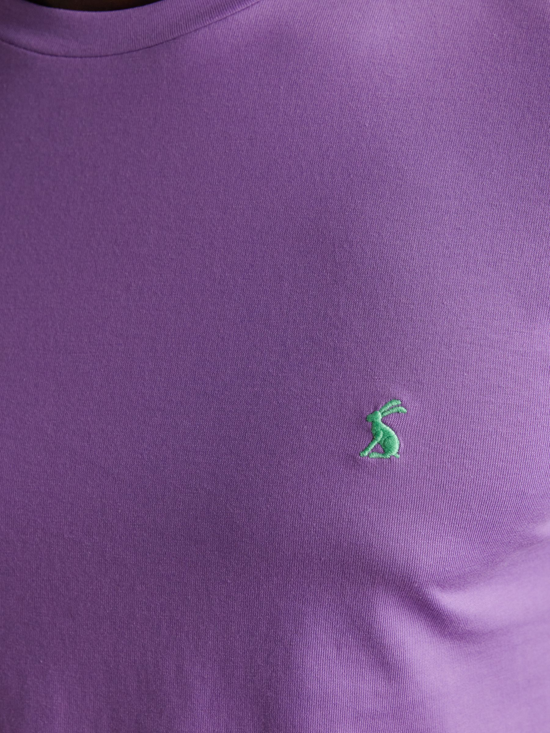 Everyday Purple Classic Fit Cotton T-Shirt - Image 6 of 7