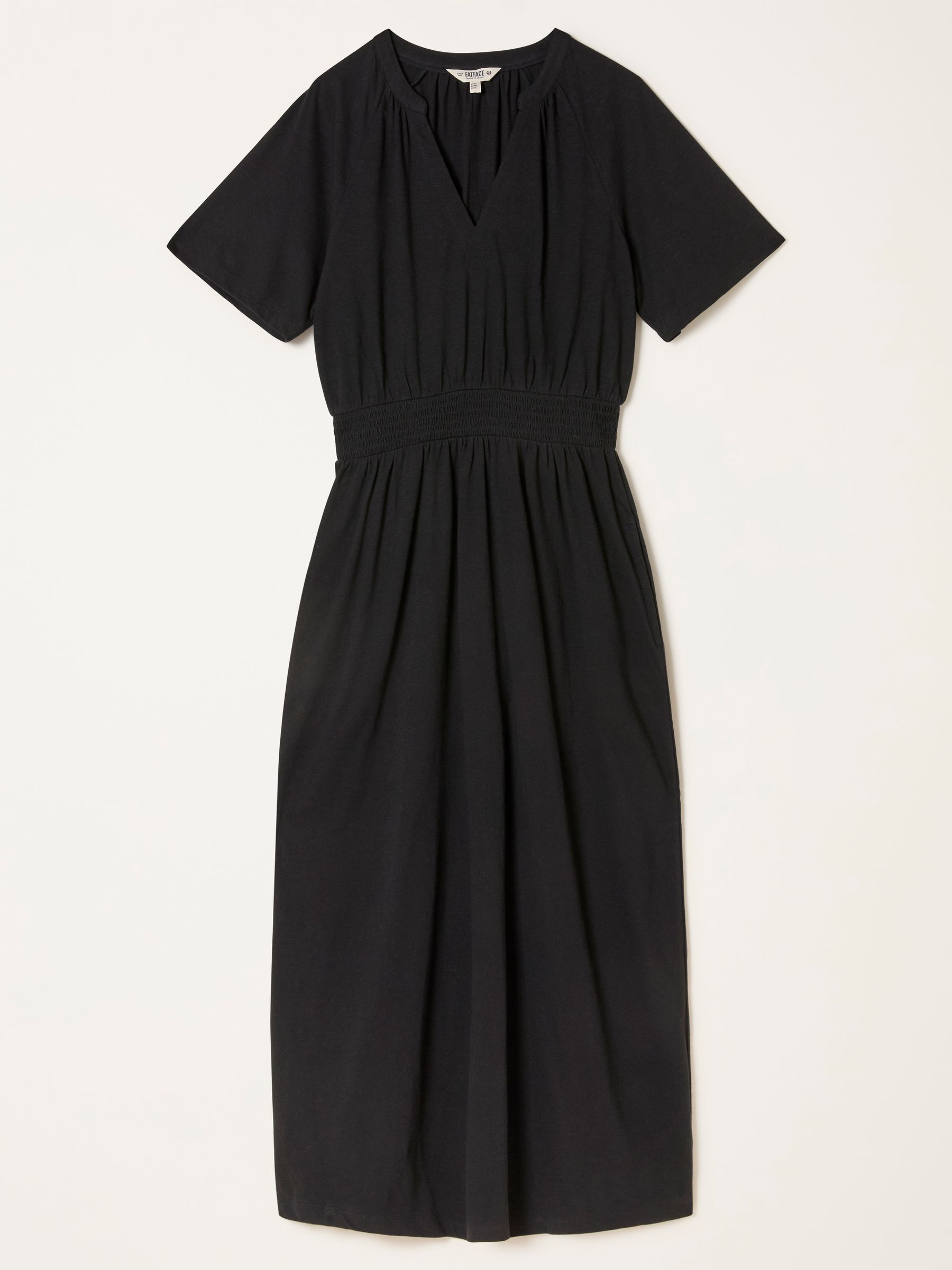 Alexia Black Petite Jersey Midi Dress - Image 5 of 6